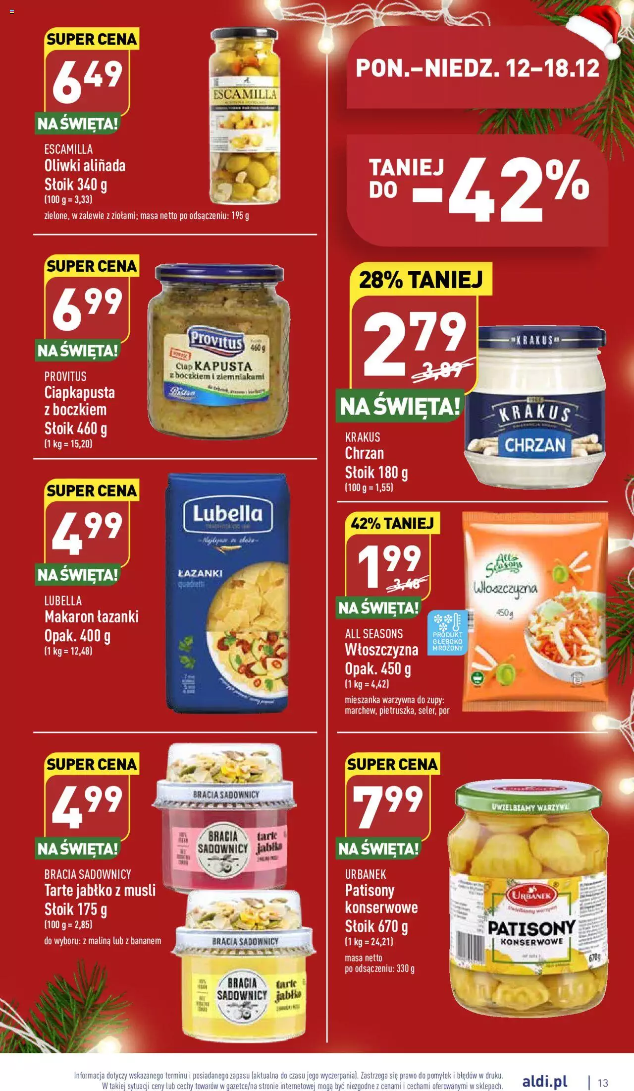 Aldi  Gazetka ważna  od 12.12.2022 do 18.12.2022 strona 12
