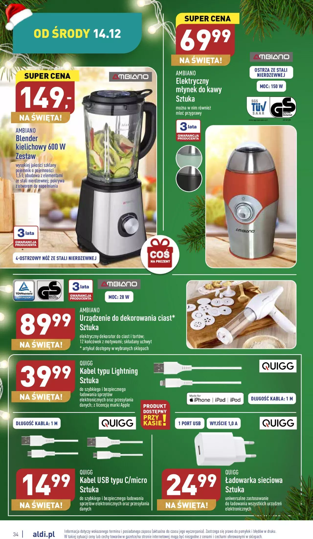 Aldi  Gazetka ważna  od 12.12.2022 do 18.12.2022 strona 33