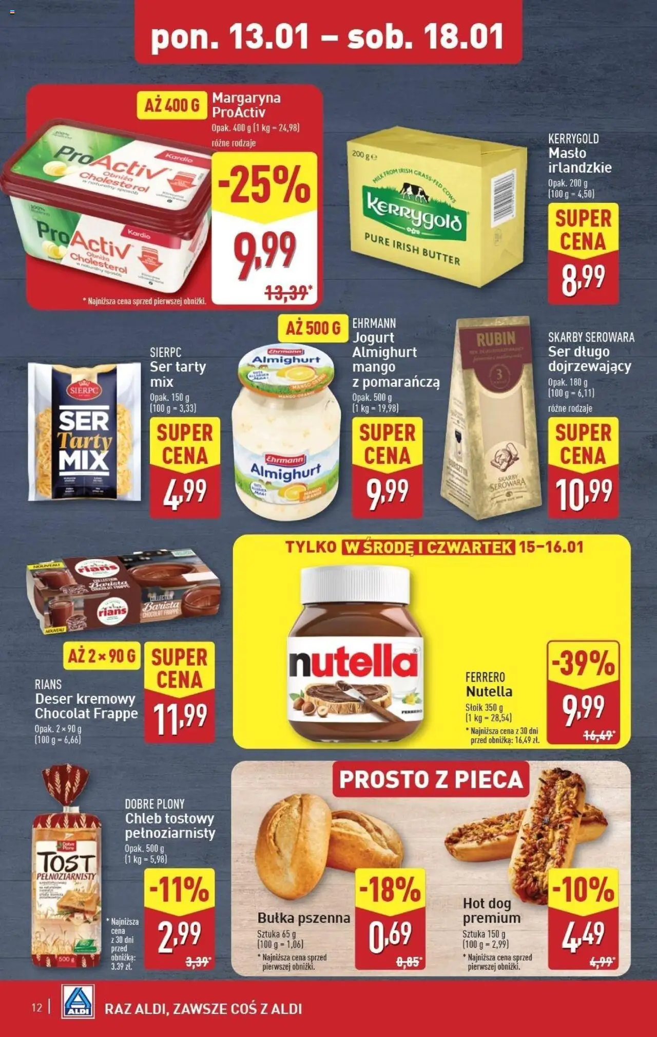 Aldi Gazetka ważna od 13.01.2025 do 18.01.2025 strona 12