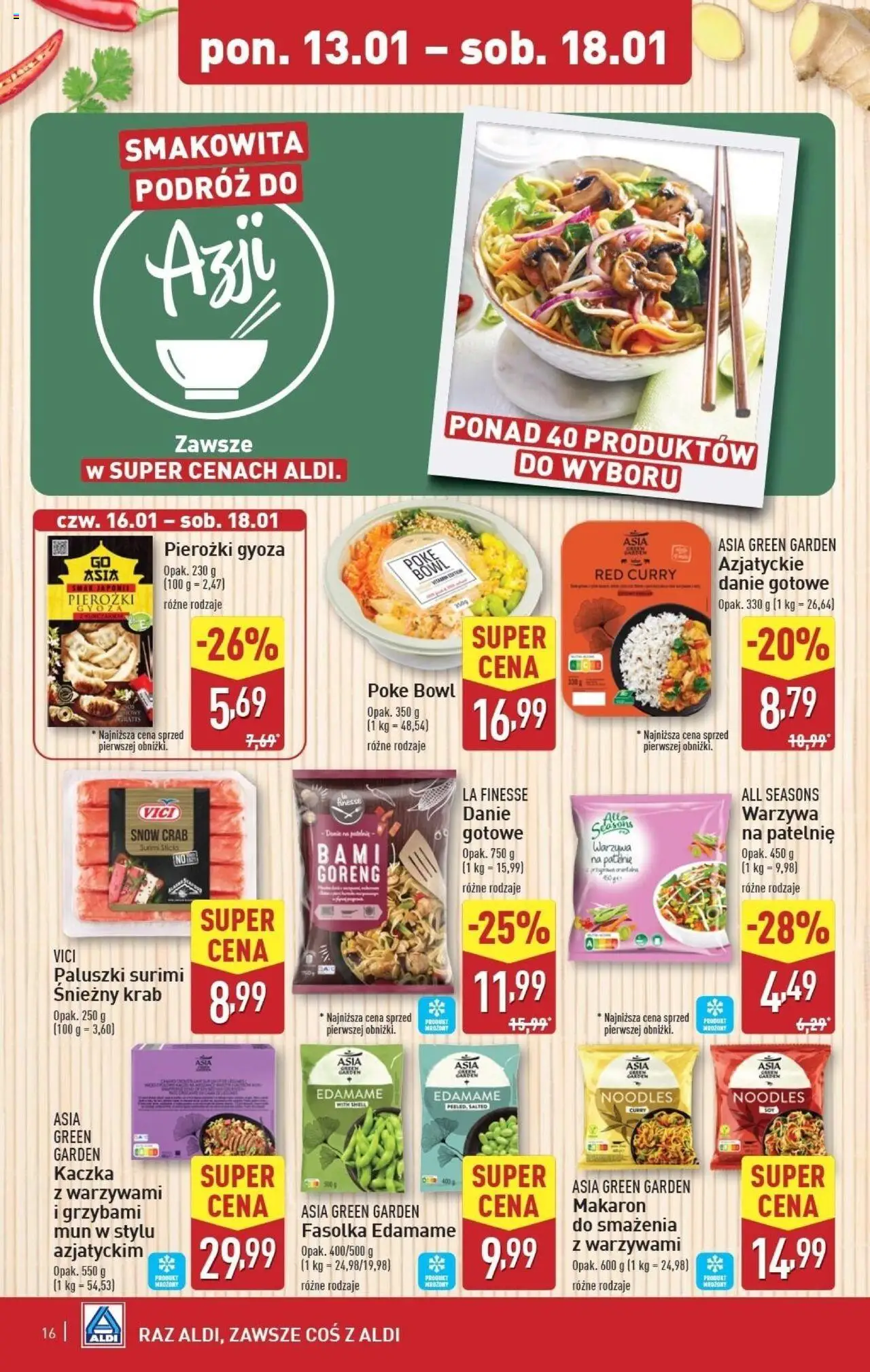 Aldi Gazetka ważna od 13.01.2025 do 18.01.2025 strona 16