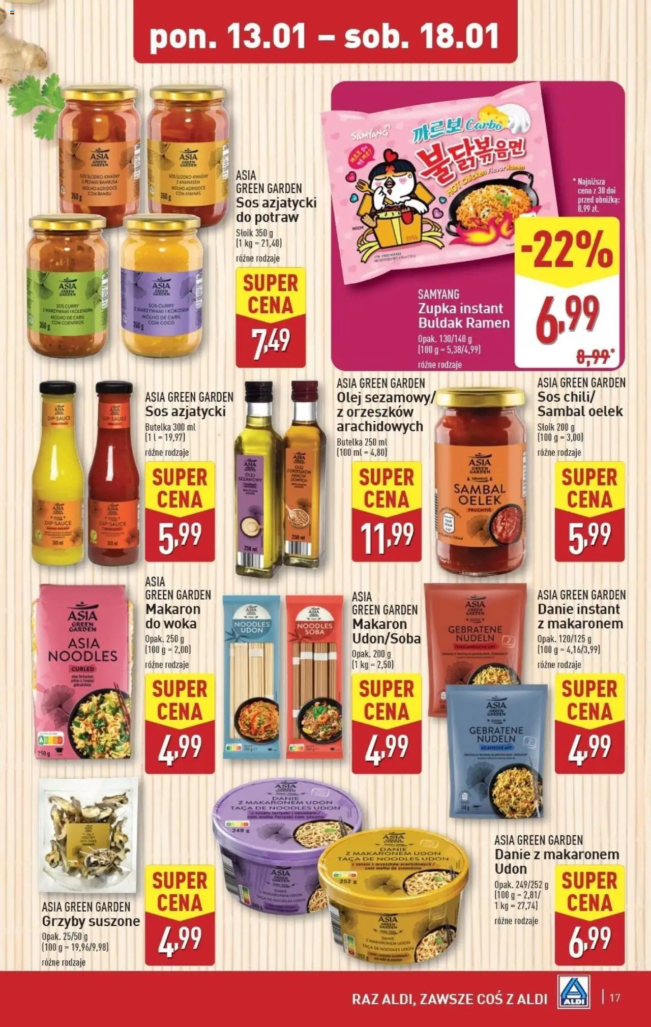 Aldi Gazetka ważna od 13.01.2025 do 18.01.2025 strona 17