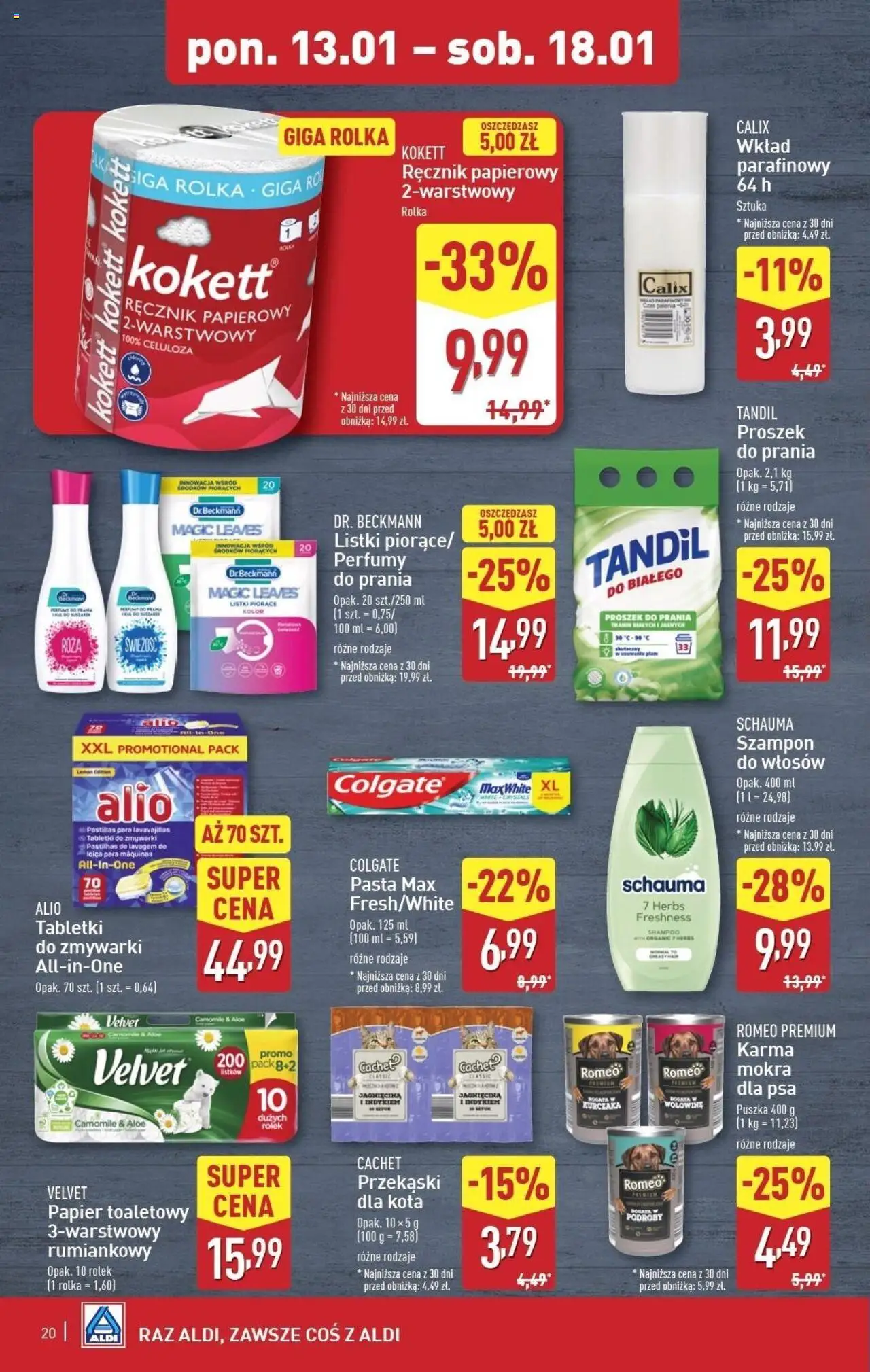 Aldi Gazetka ważna od 13.01.2025 do 18.01.2025 strona 20