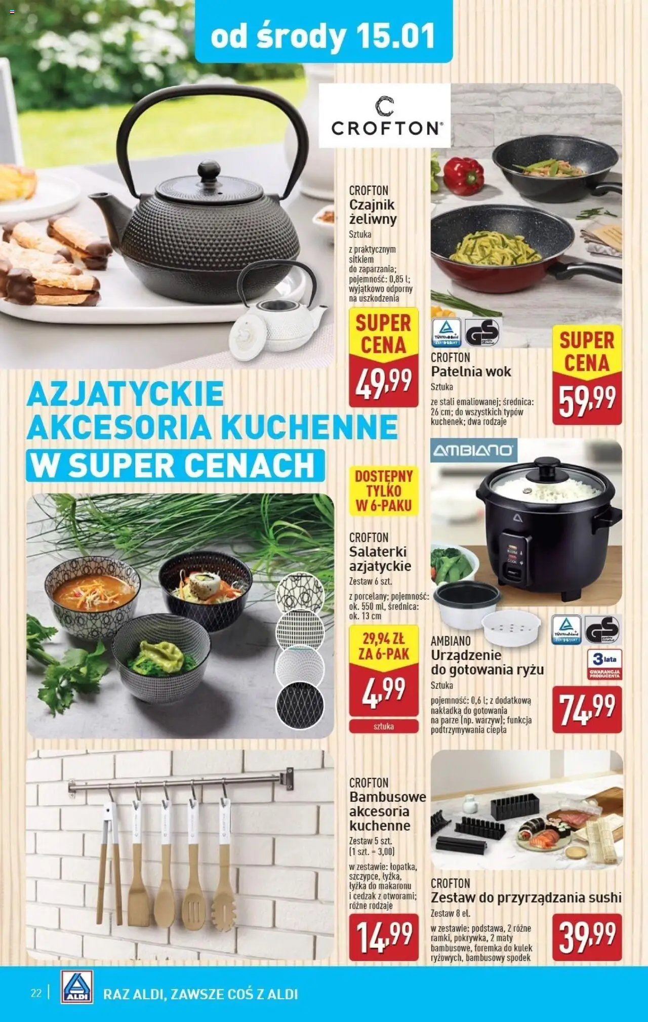 Aldi Gazetka ważna od 13.01.2025 do 18.01.2025 strona 22