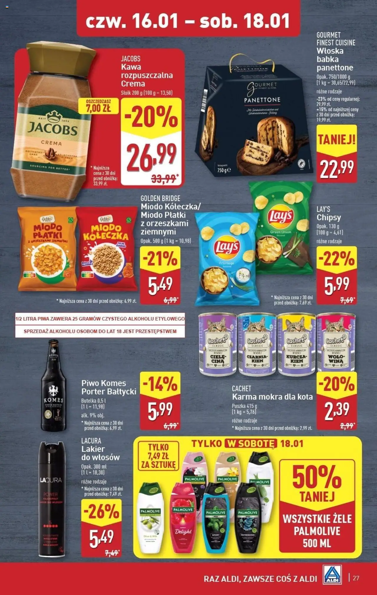 Aldi Gazetka ważna od 13.01.2025 do 18.01.2025 strona 27