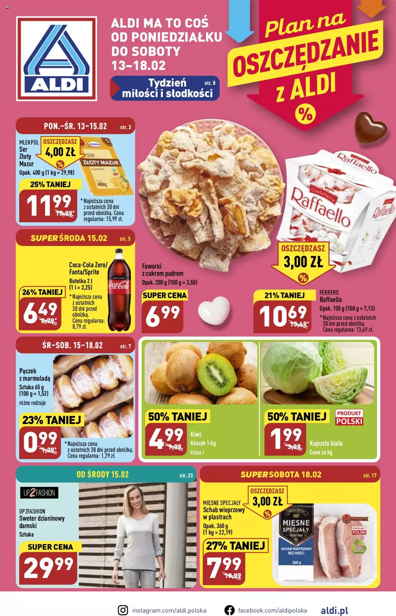 Aldi Gazetka ważna od 13.02.2023 do 18.02.2023 strona 1