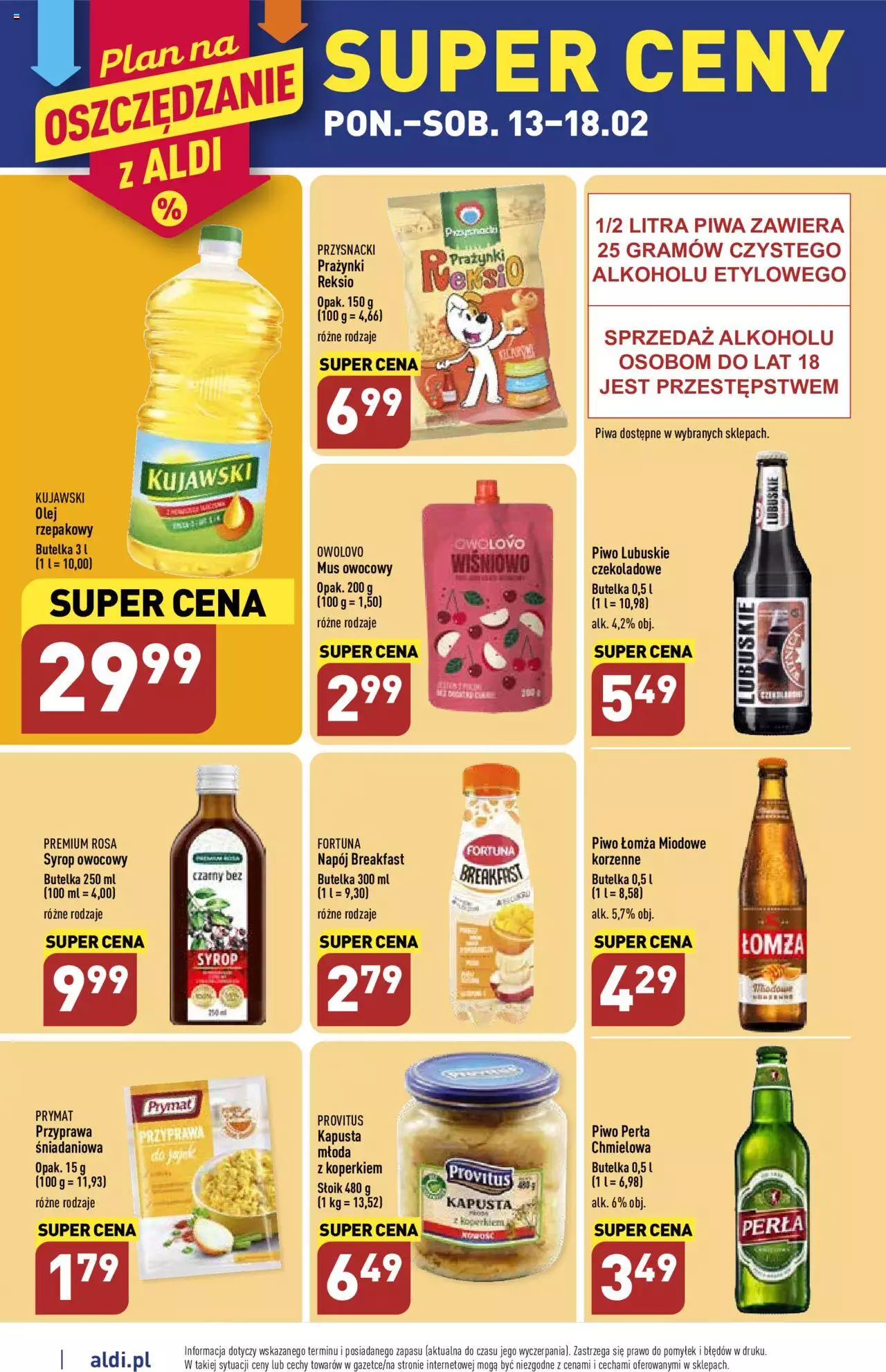Aldi Gazetka ważna od 13.02.2023 do 18.02.2023 strona 16