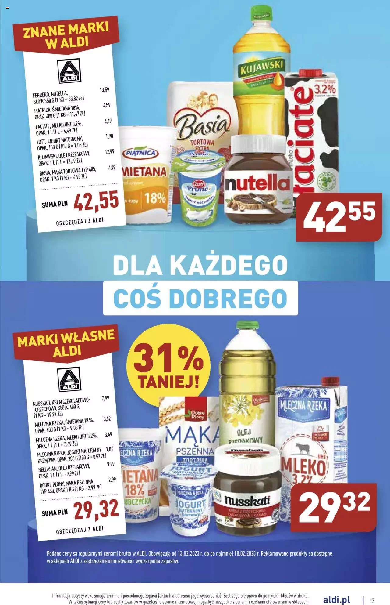 Aldi Gazetka ważna od 13.02.2023 do 18.02.2023 strona 3