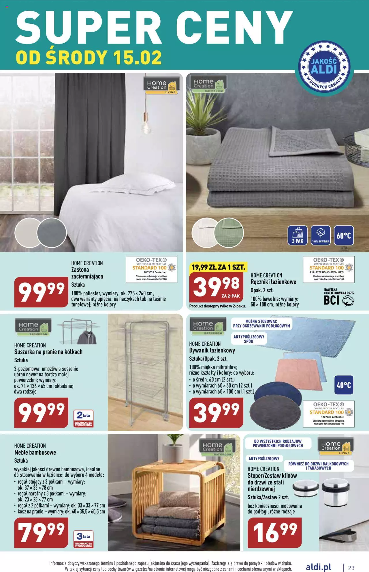 Aldi Gazetka ważna od 13.02.2023 do 18.02.2023 strona 23