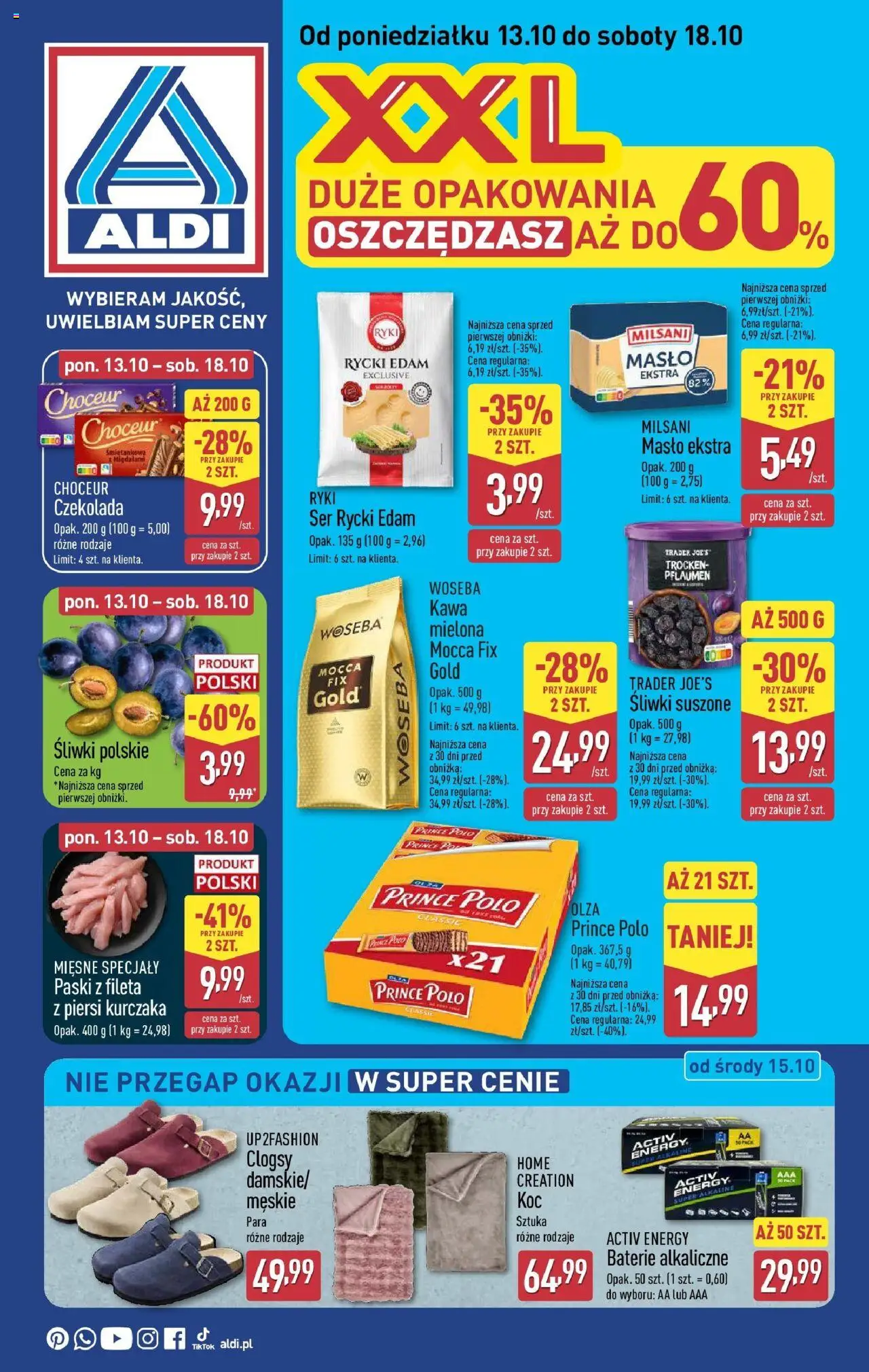 Aldi Gazetka ważna od 13.10.2025 do 18.10.2025 strona 1