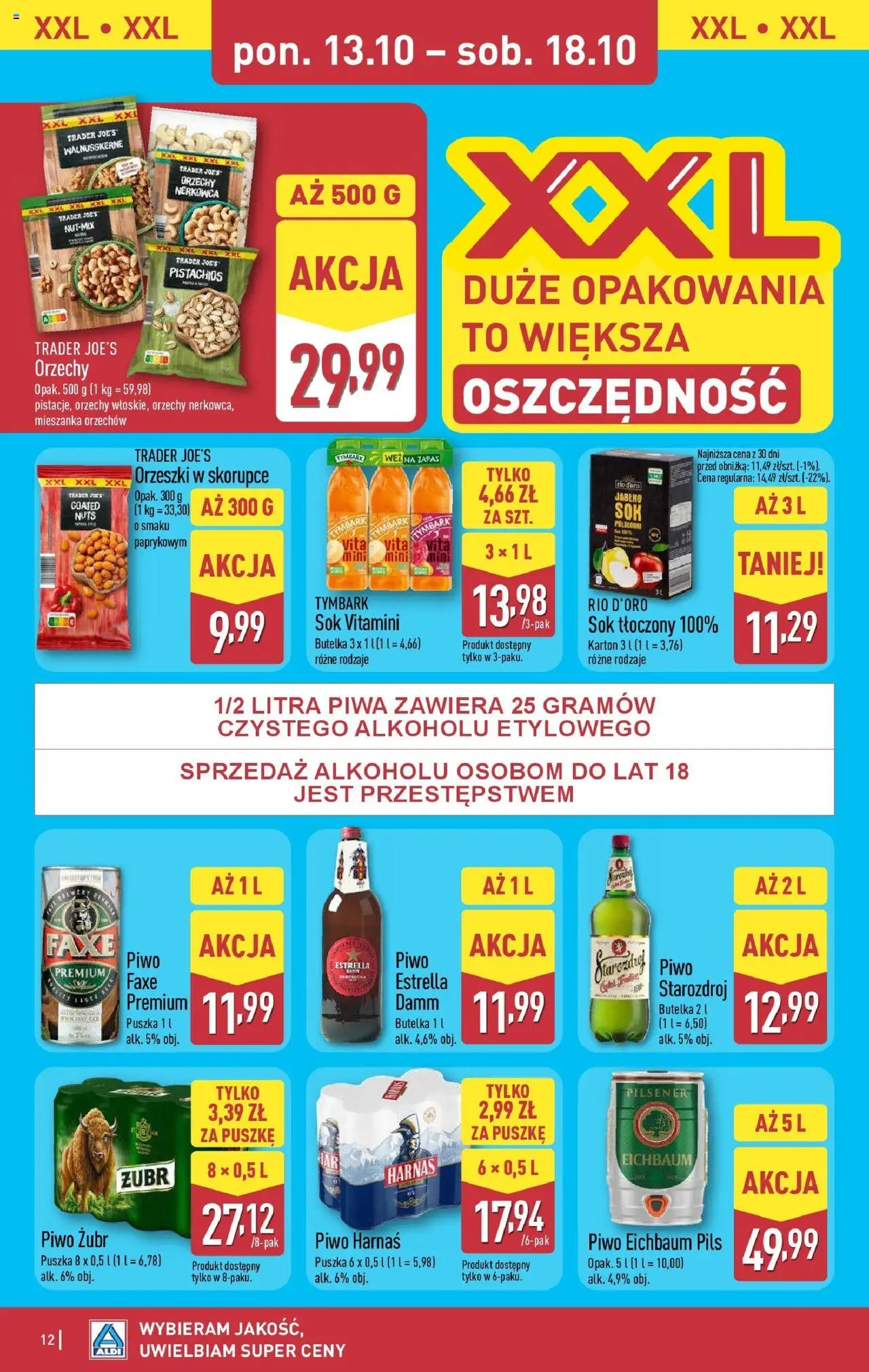 Aldi Gazetka ważna od 13.10.2025 do 18.10.2025 strona 12