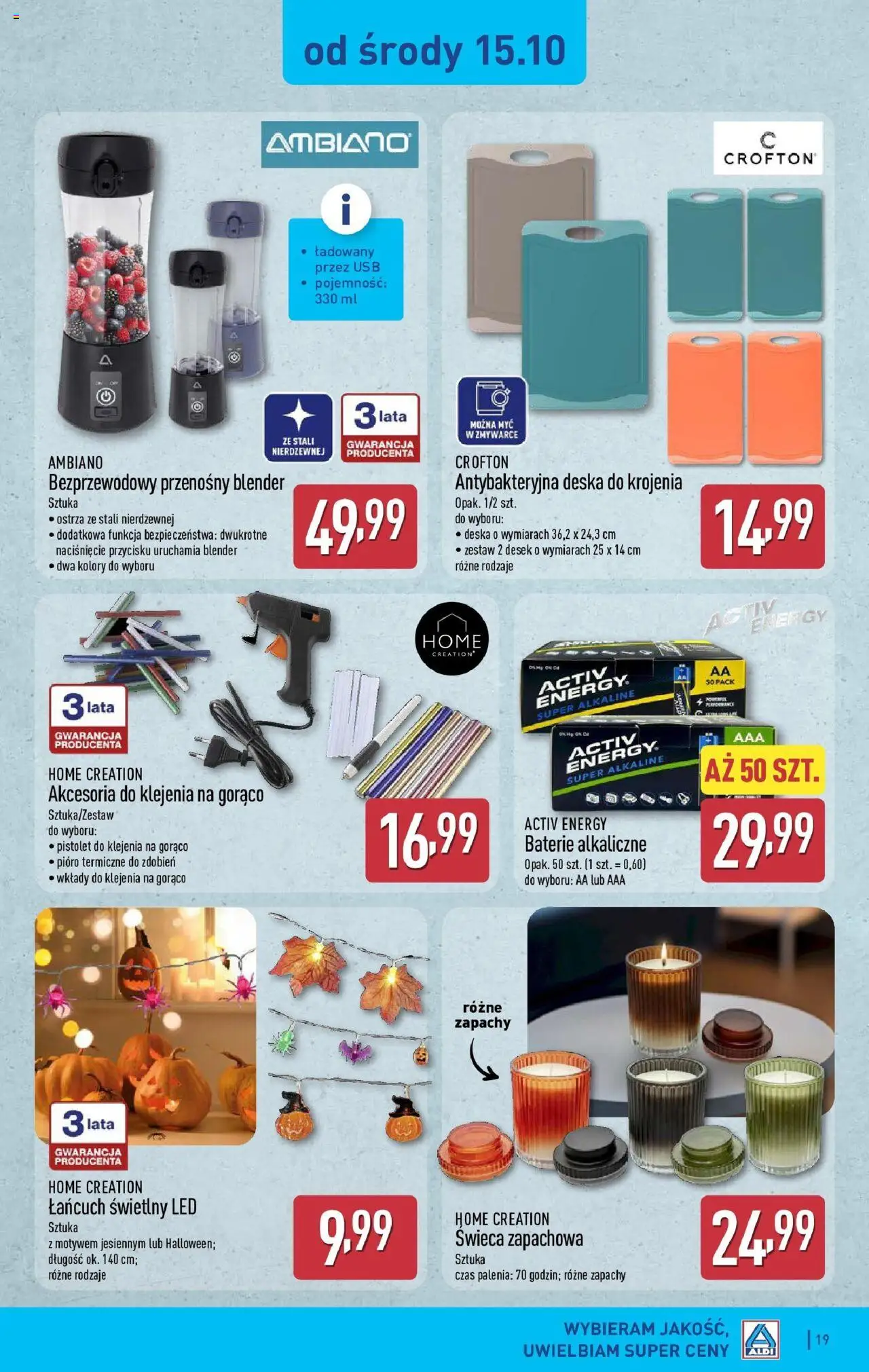 Aldi Gazetka ważna od 13.10.2025 do 18.10.2025 strona 19