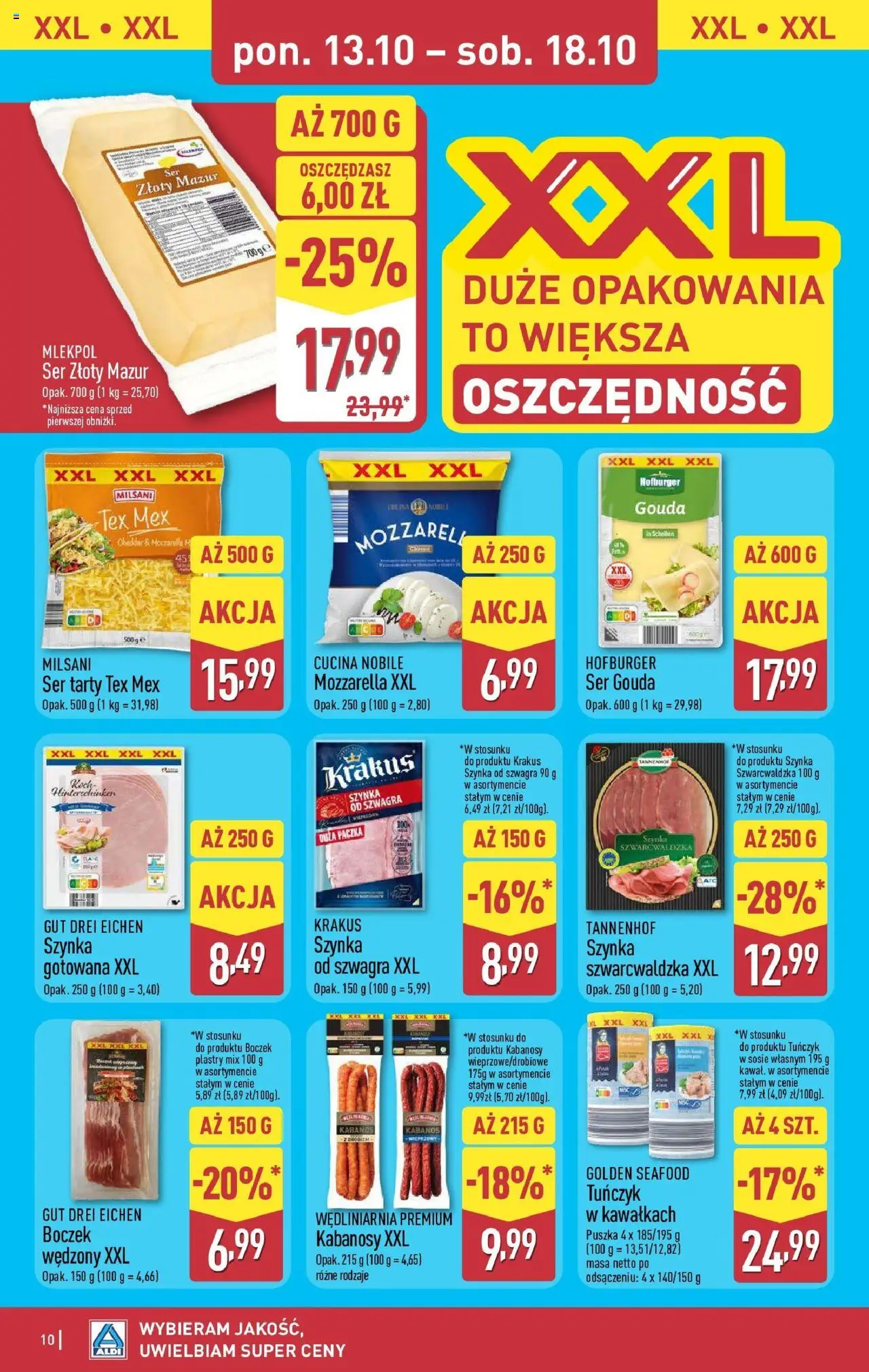 Aldi Gazetka ważna od 13.10.2025 do 18.10.2025 strona 10
