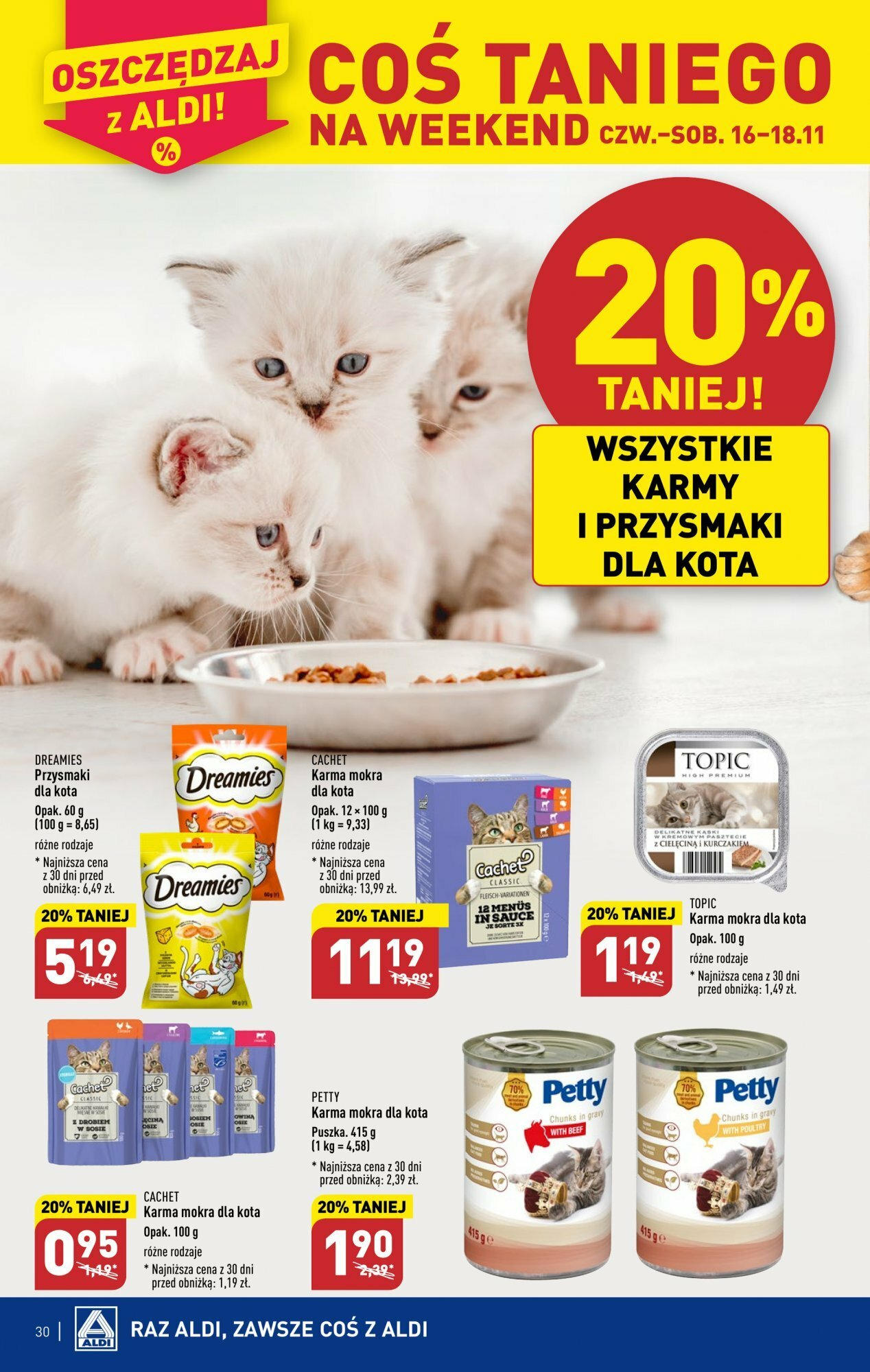 Aldi gazetka ważna od 13.11.2023 do 18.11.2023 strona 30