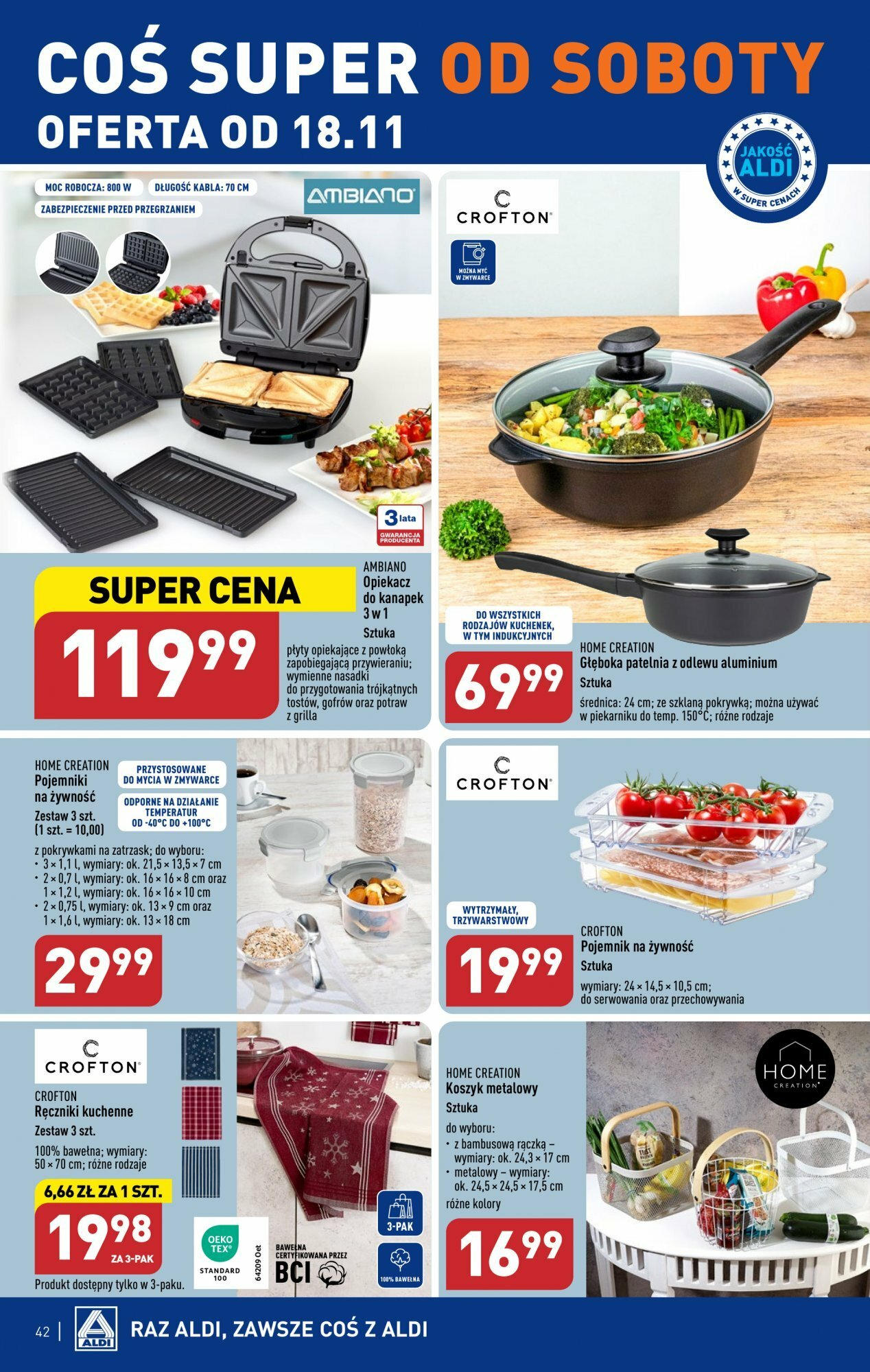 Aldi gazetka ważna od 13.11.2023 do 18.11.2023 strona 42
