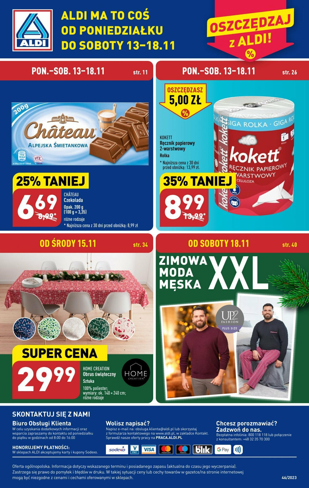 Aldi gazetka ważna od 13.11.2023 do 18.11.2023 strona 46