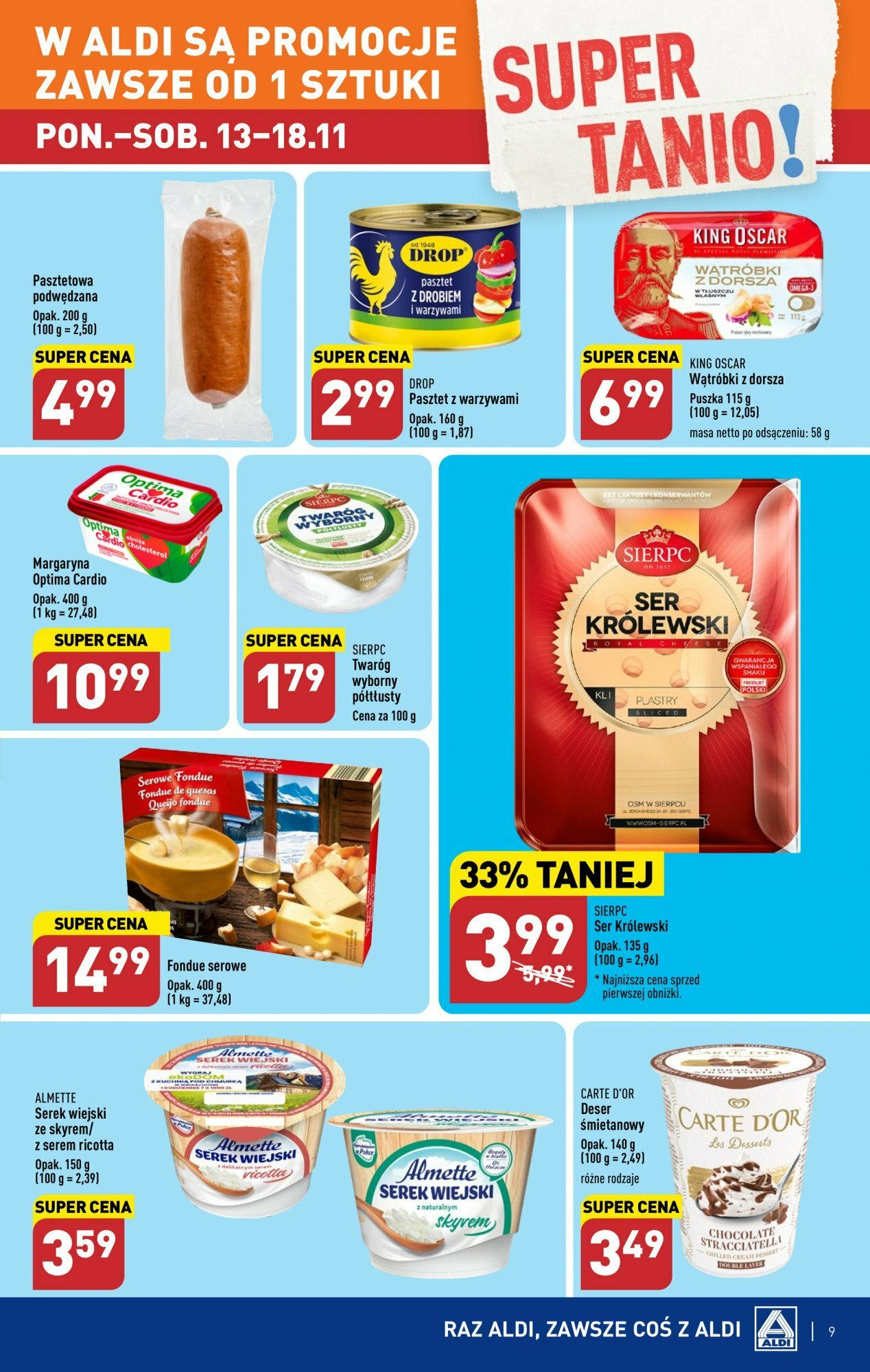 Aldi gazetka ważna od 13.11.2023 do 18.11.2023 strona 9