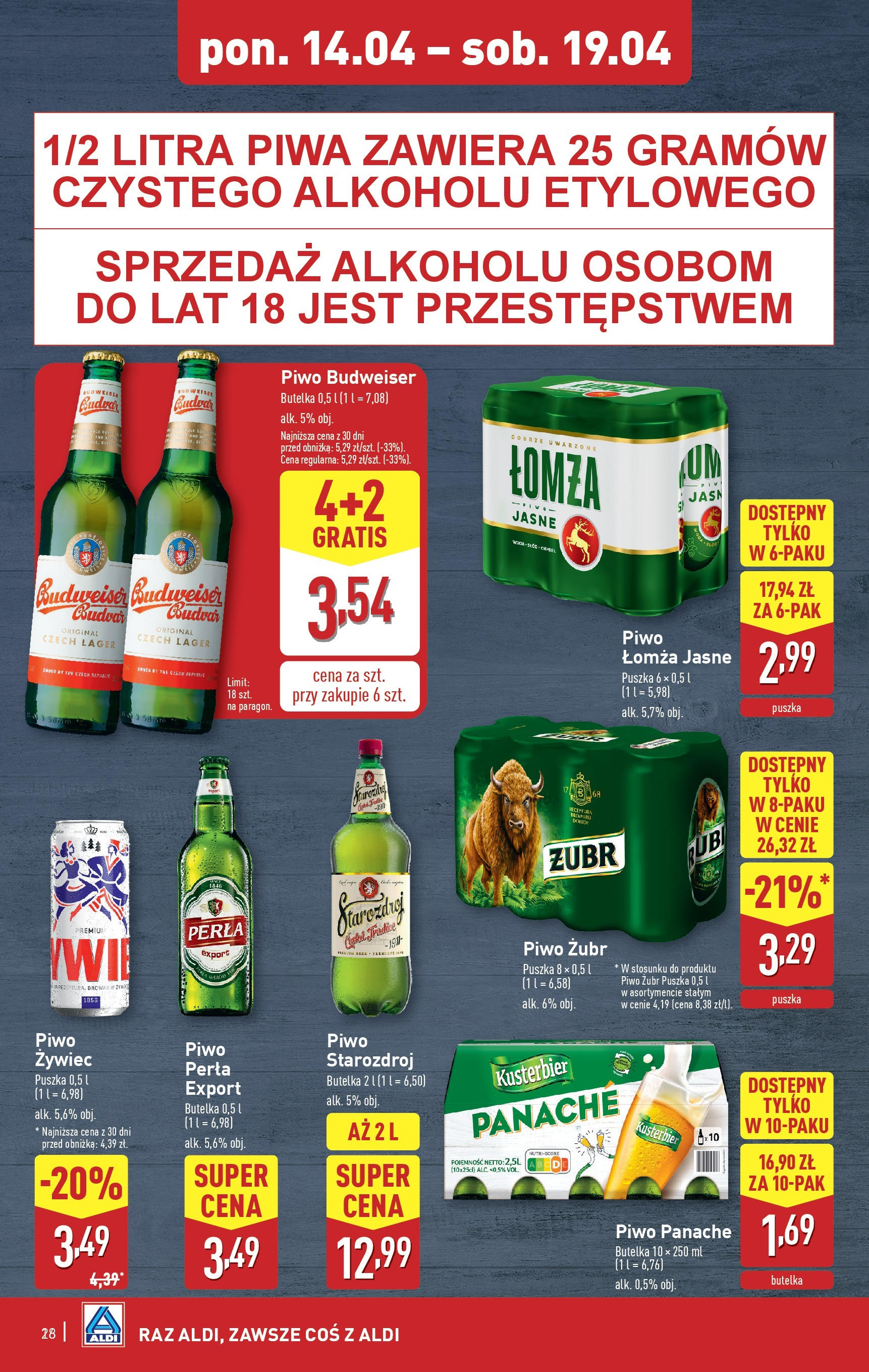Aldi Gazetka ważna od 14.04.2025 do 19.04.2025 strona 23