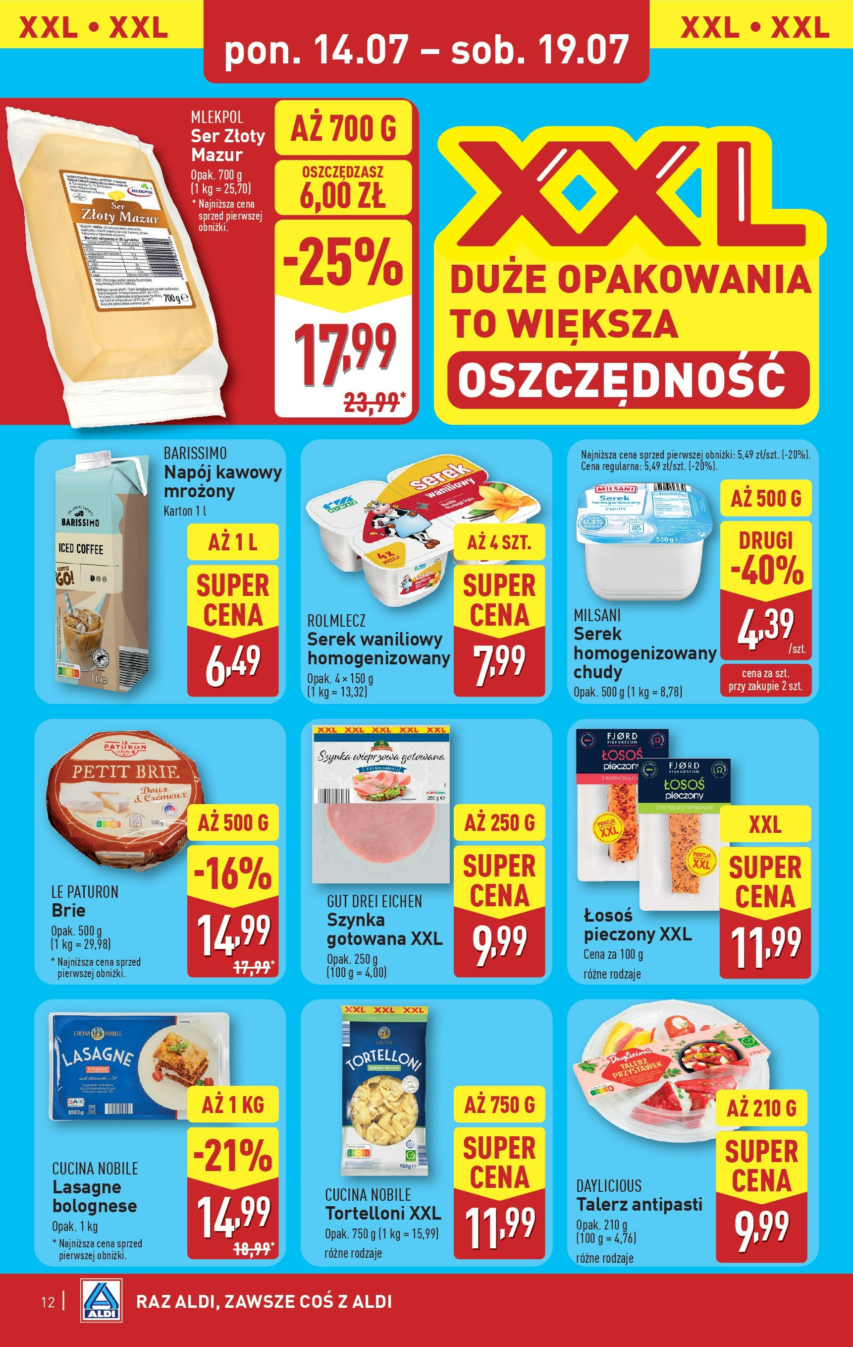 Aldi  Gazetka ważna od  14.07.2025 do 19.07.2025 strona 12