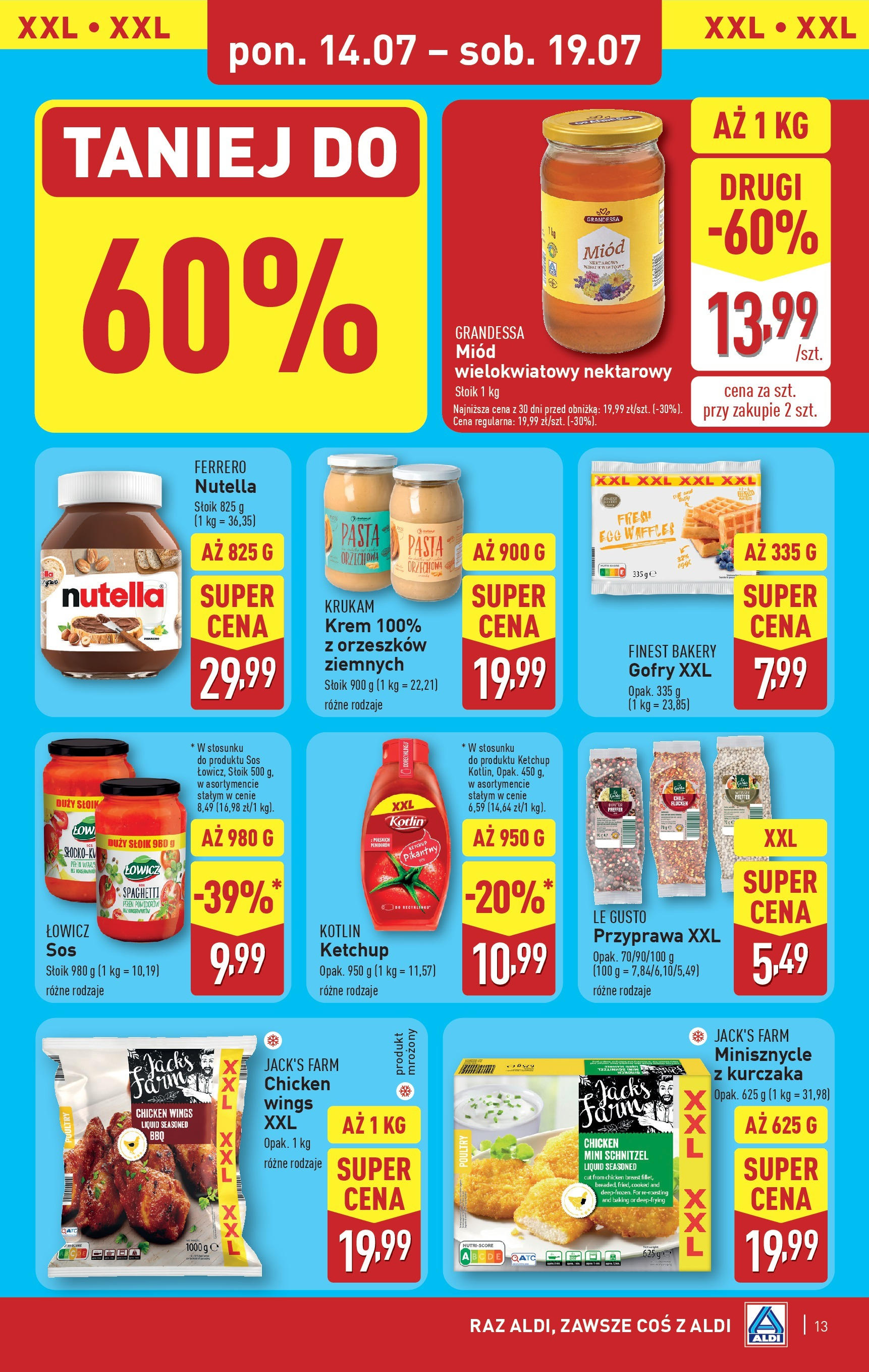 Aldi  Gazetka ważna od  14.07.2025 do 19.07.2025 strona 13