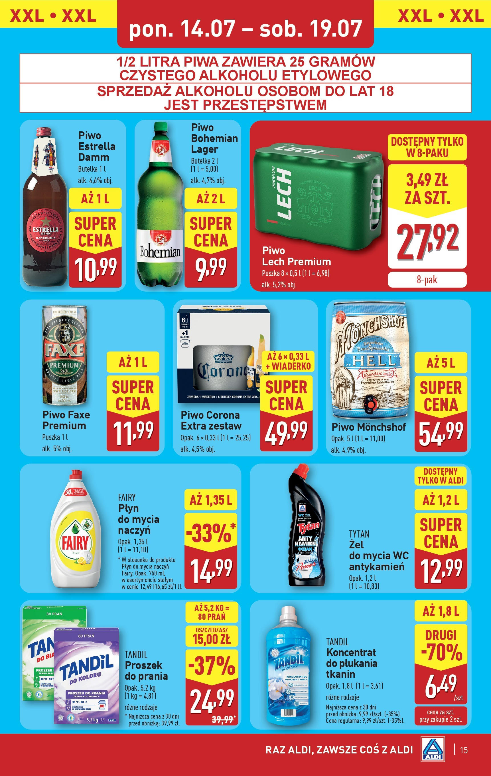 Aldi  Gazetka ważna od  14.07.2025 do 19.07.2025 strona 16