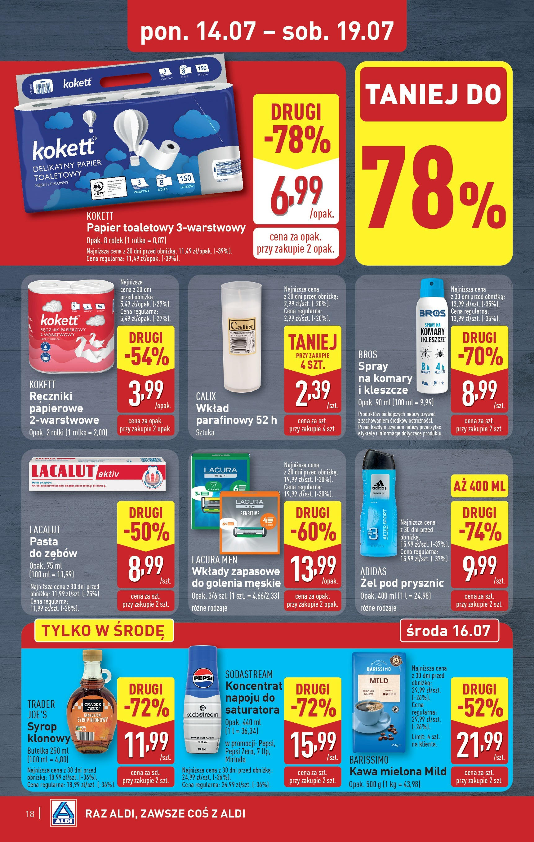 Aldi  Gazetka ważna od  14.07.2025 do 19.07.2025 strona 19