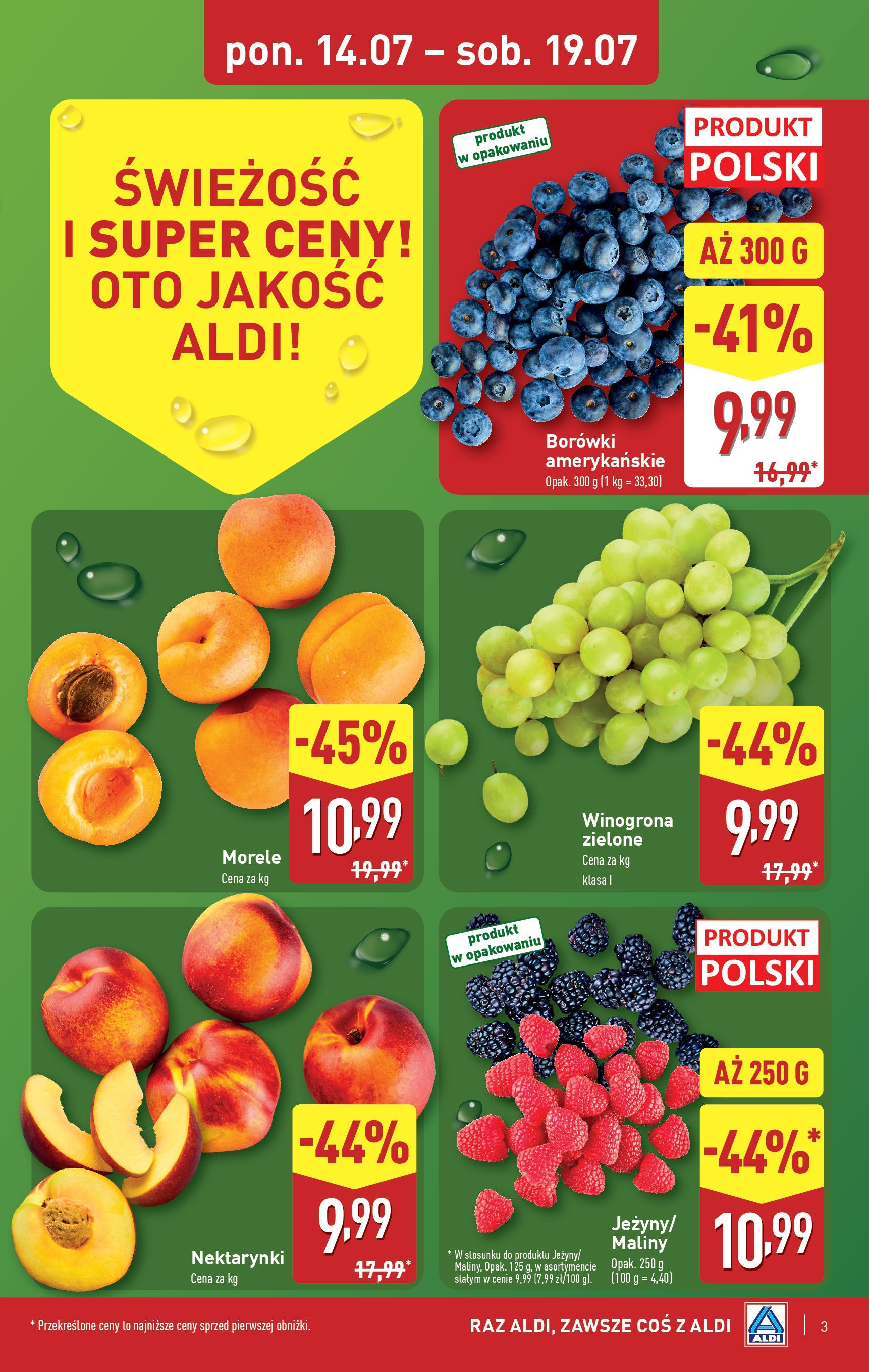Aldi  Gazetka ważna od  14.07.2025 do 19.07.2025 strona 3