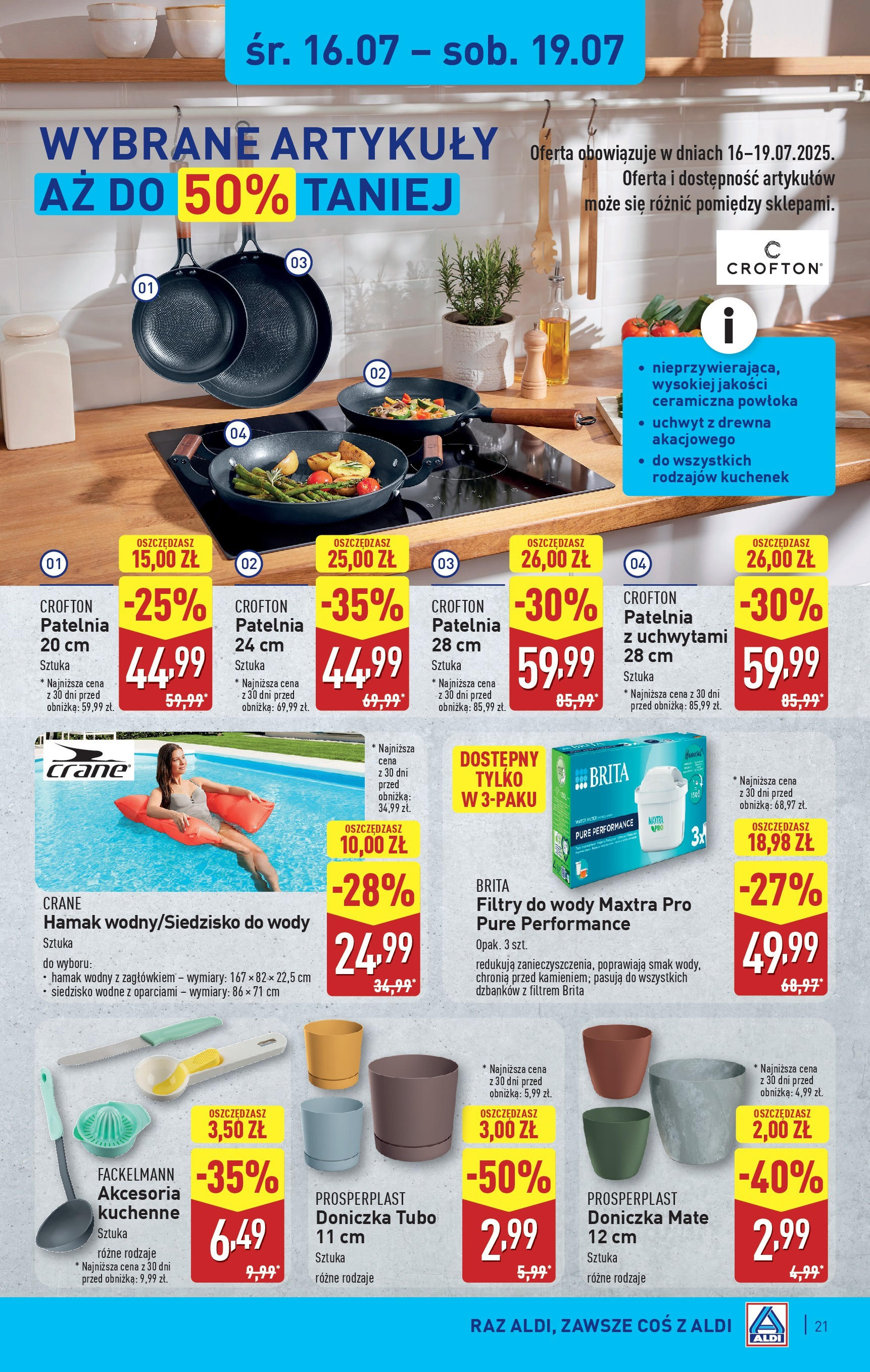 Aldi  Gazetka ważna od  14.07.2025 do 19.07.2025 strona 22