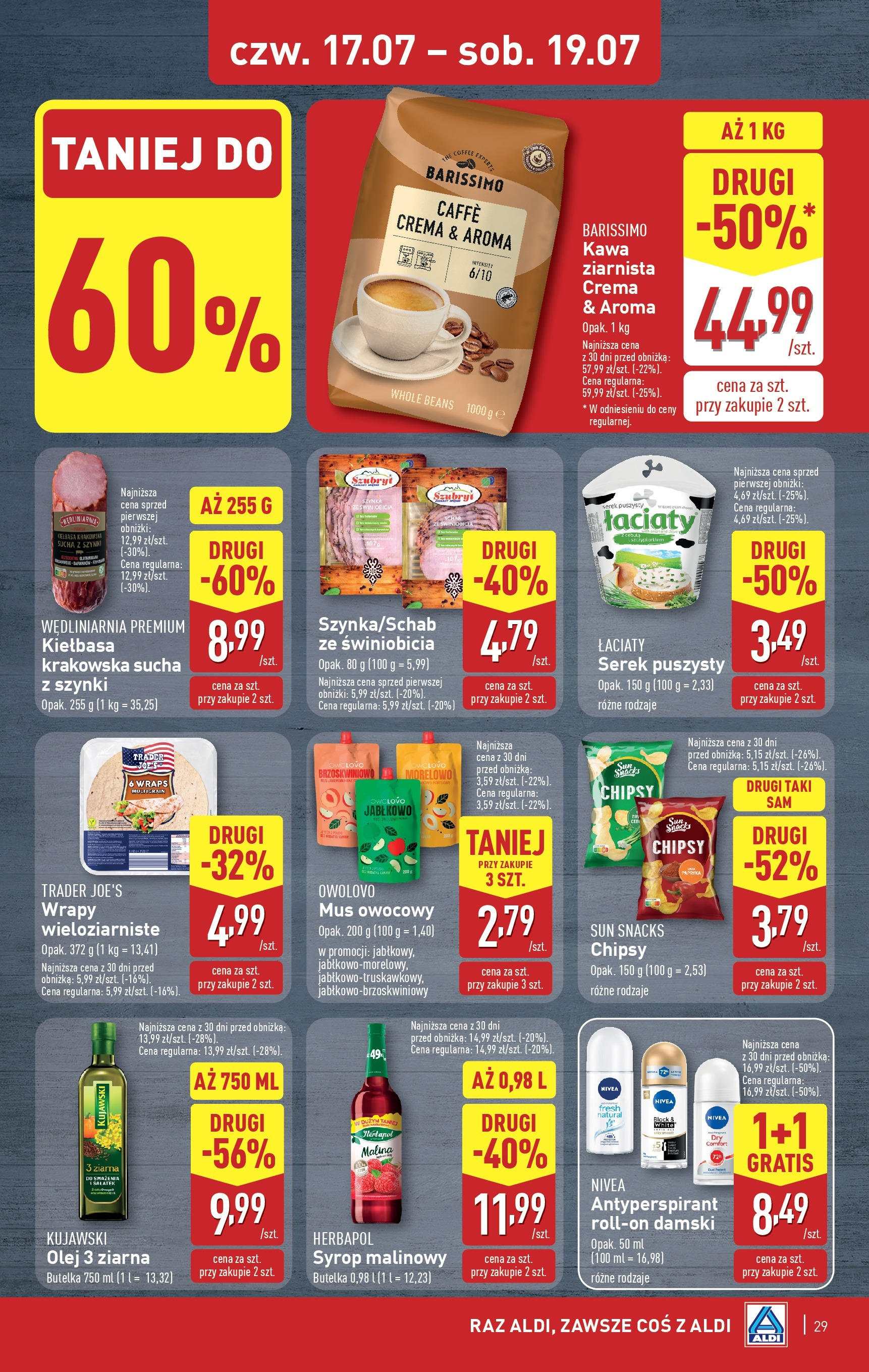 Aldi  Gazetka ważna od  14.07.2025 do 19.07.2025 strona 30