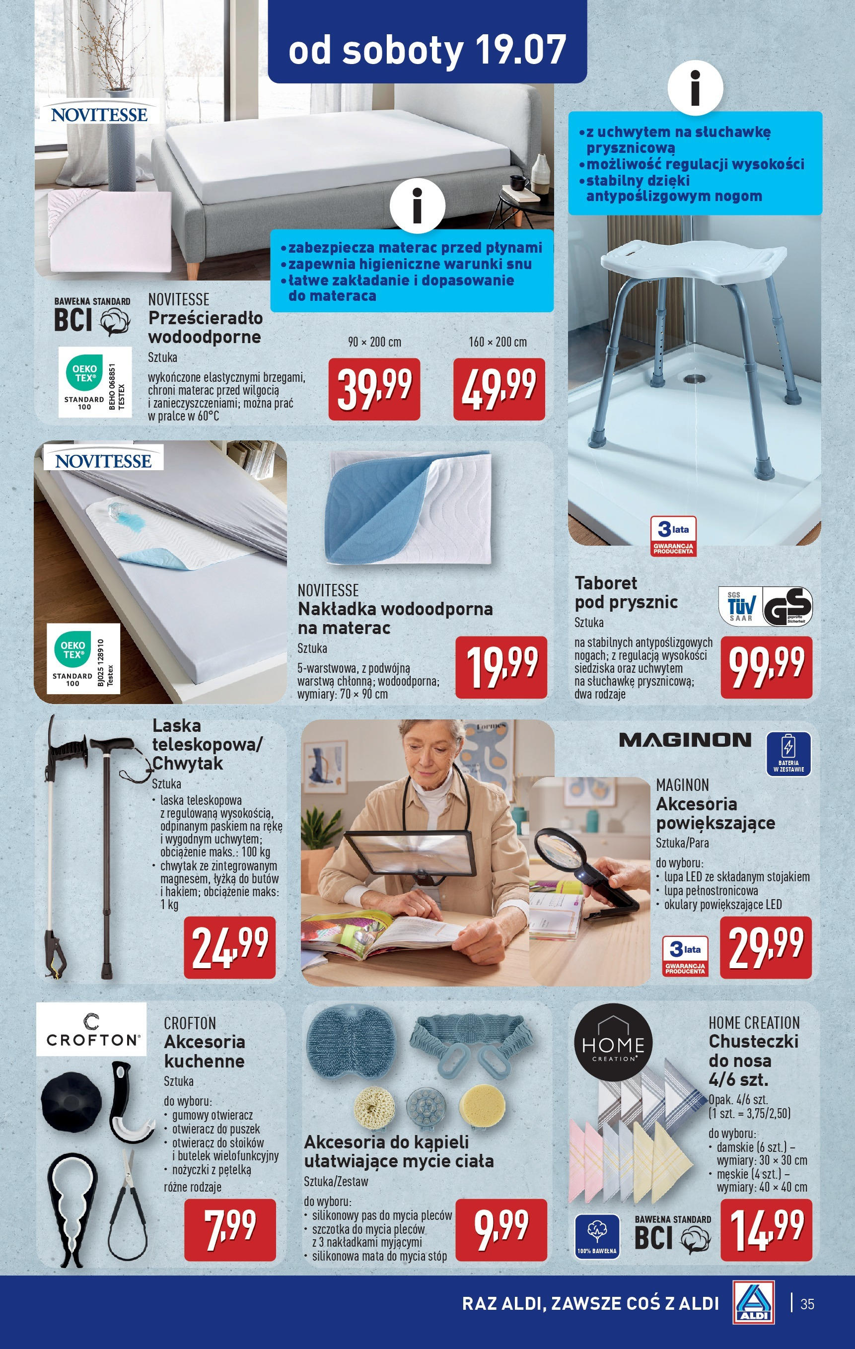 Aldi  Gazetka ważna od  14.07.2025 do 19.07.2025 strona 34