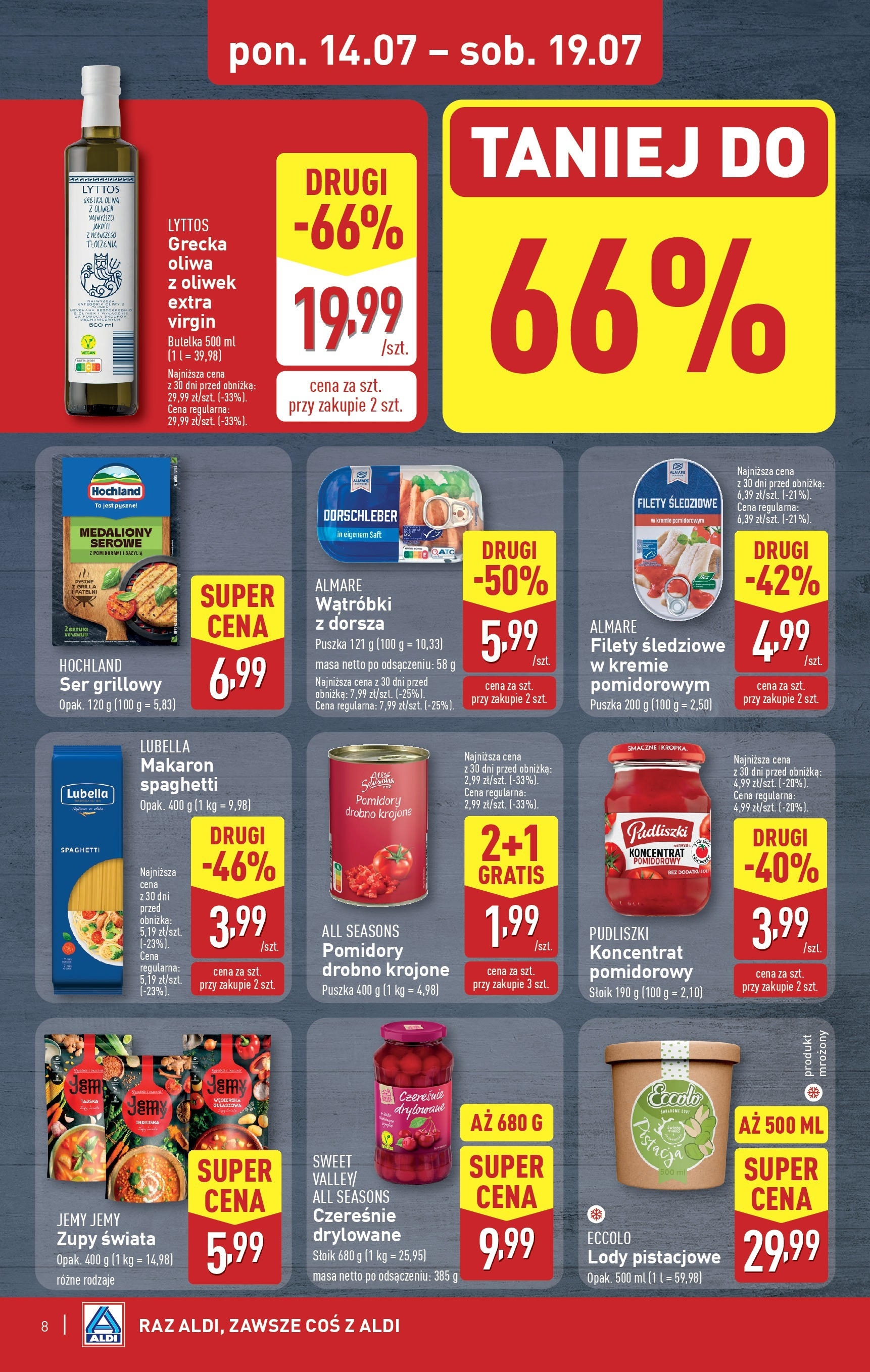 Aldi  Gazetka ważna od  14.07.2025 do 19.07.2025 strona 8