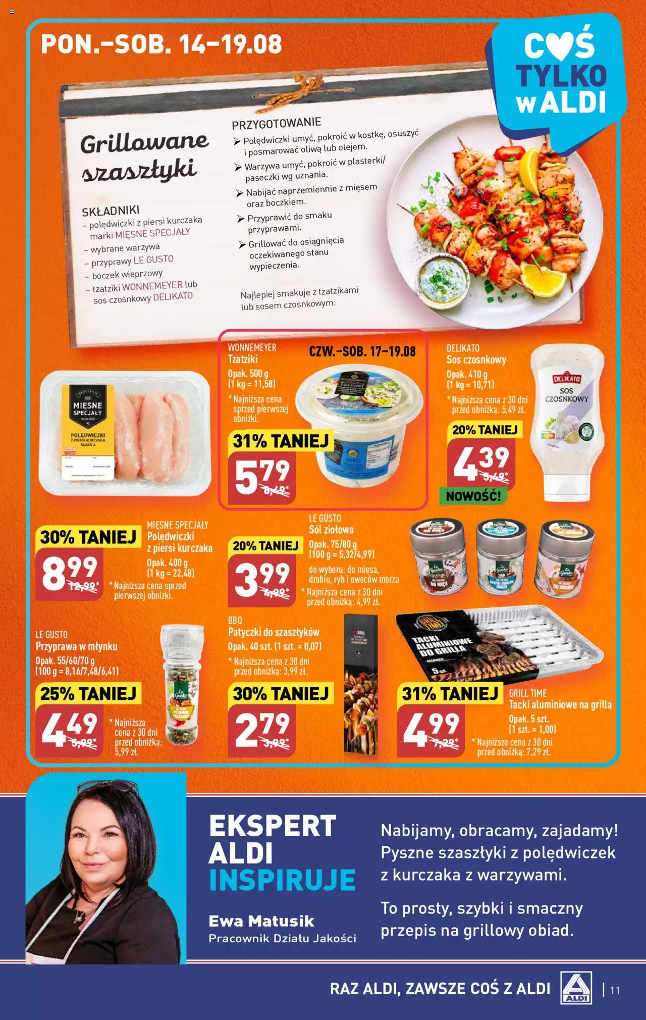Aldi Gazetka ważna od 14.08.2023 do 19.08.2023 strona 11