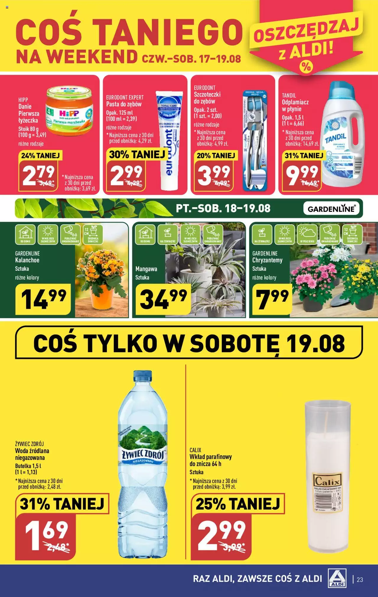 Aldi Gazetka ważna od 14.08.2023 do 19.08.2023 strona 21