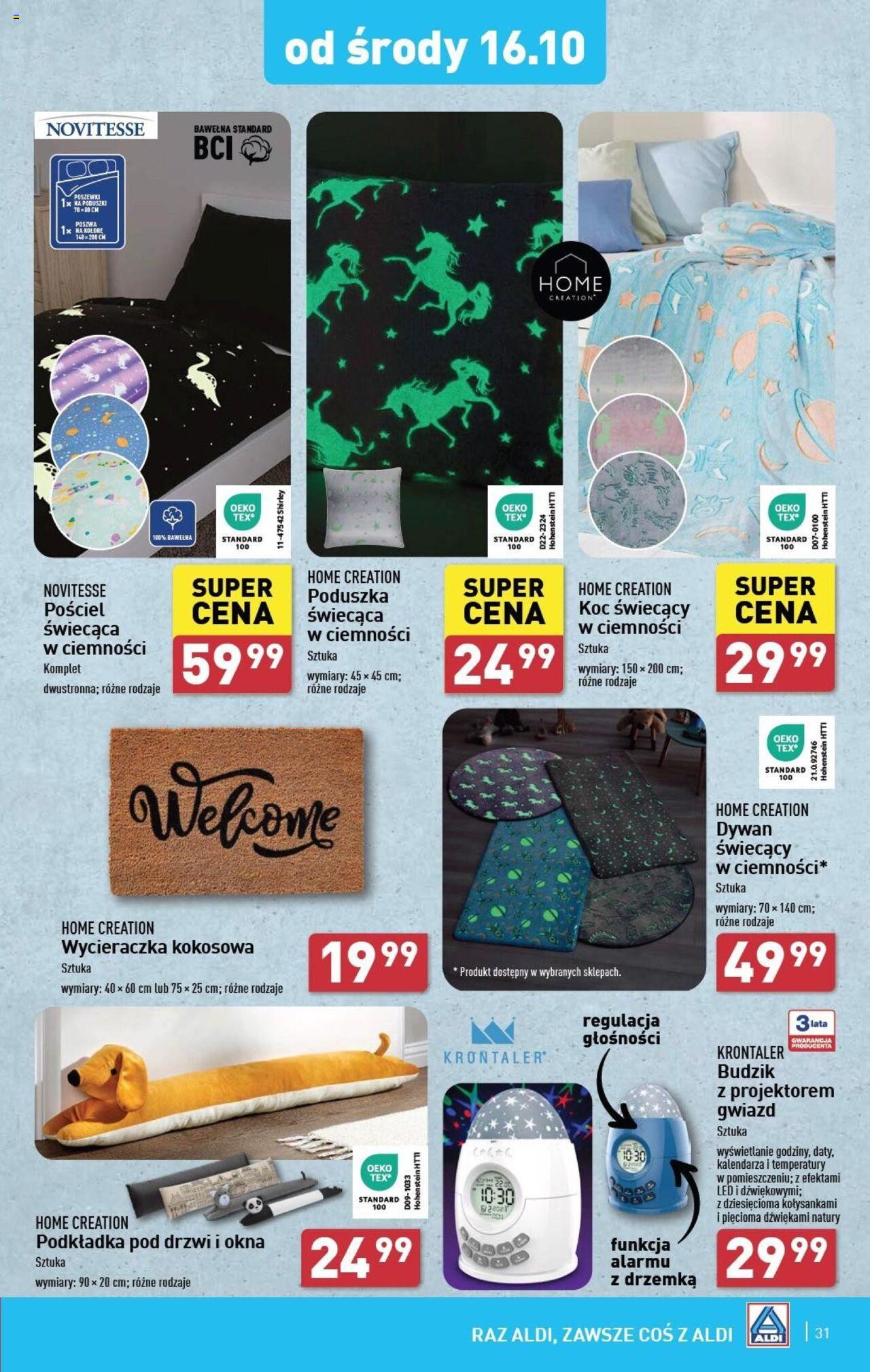 Aldi  Gazetka ważna od 14.10.2024 do 19.10.2024 strona 31