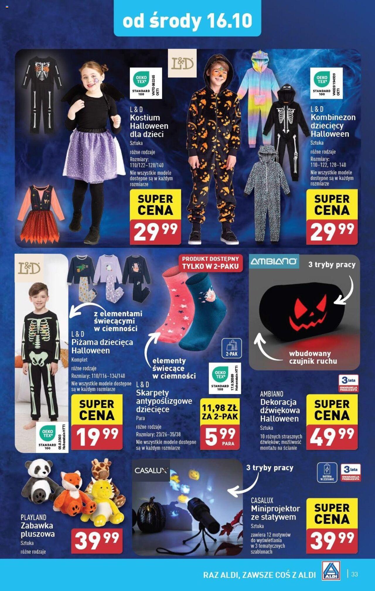 Aldi  Gazetka ważna od 14.10.2024 do 19.10.2024 strona 33