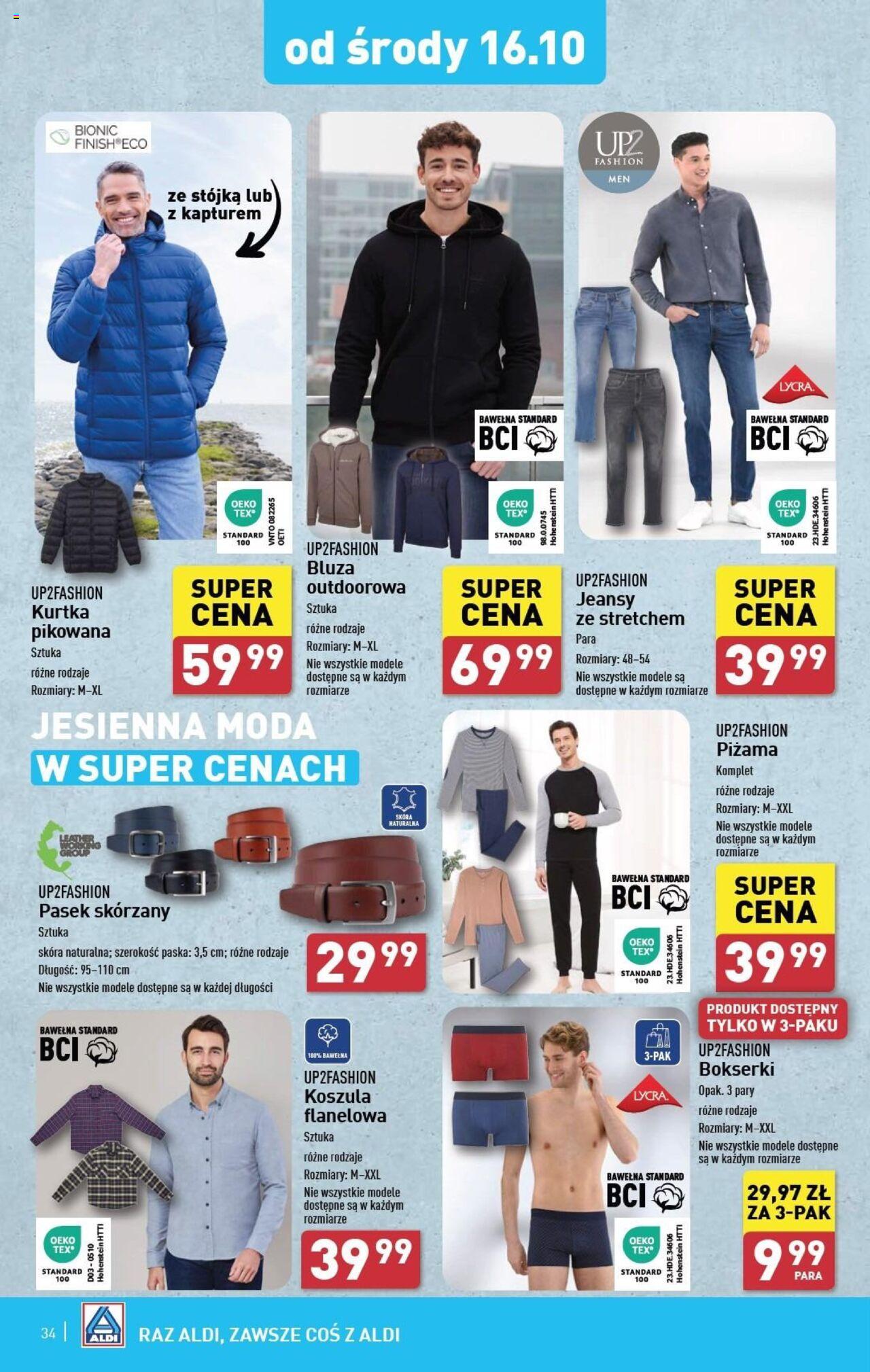 Aldi  Gazetka ważna od 14.10.2024 do 19.10.2024 strona 34