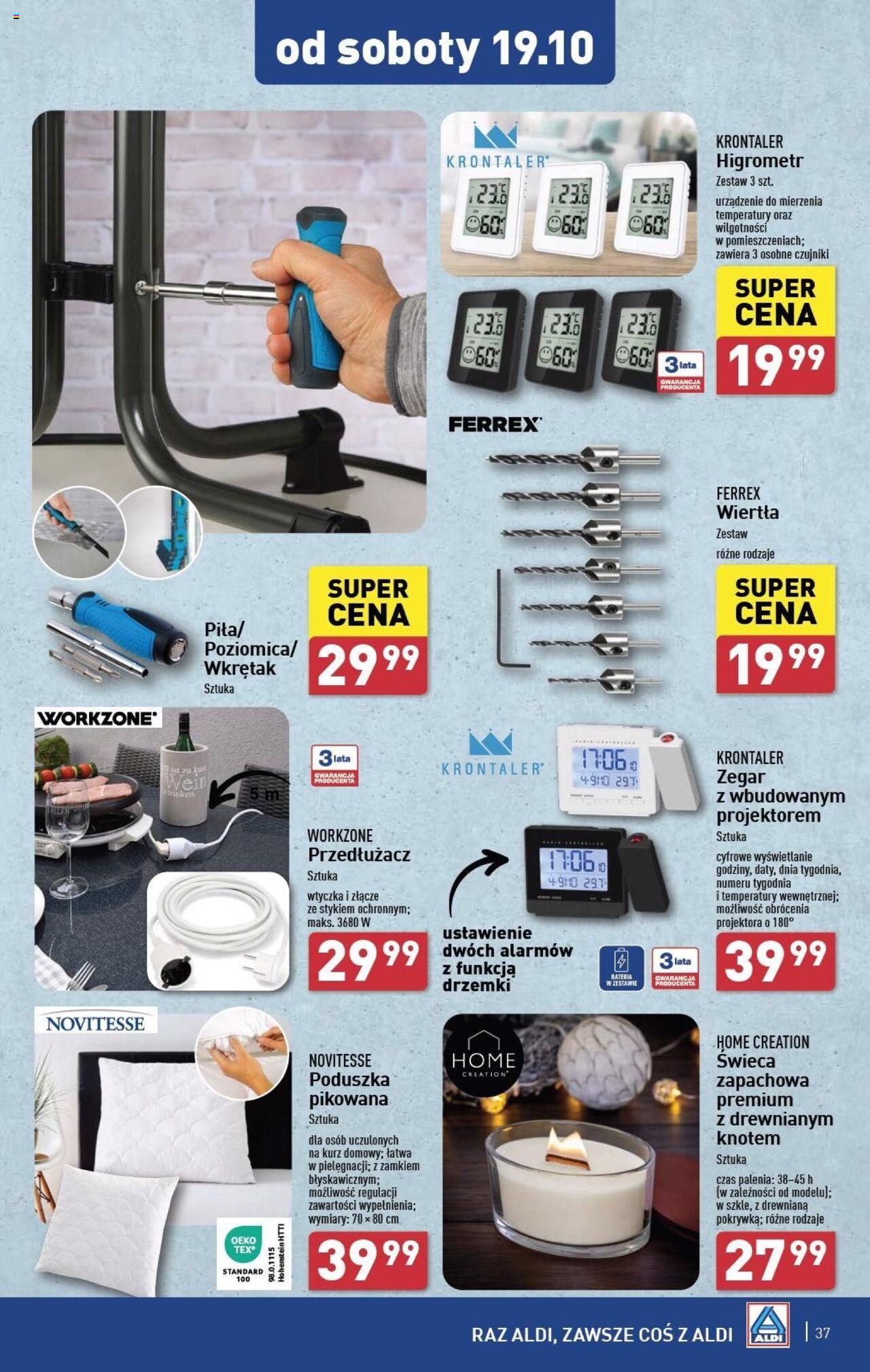 Aldi  Gazetka ważna od 14.10.2024 do 19.10.2024 strona 37