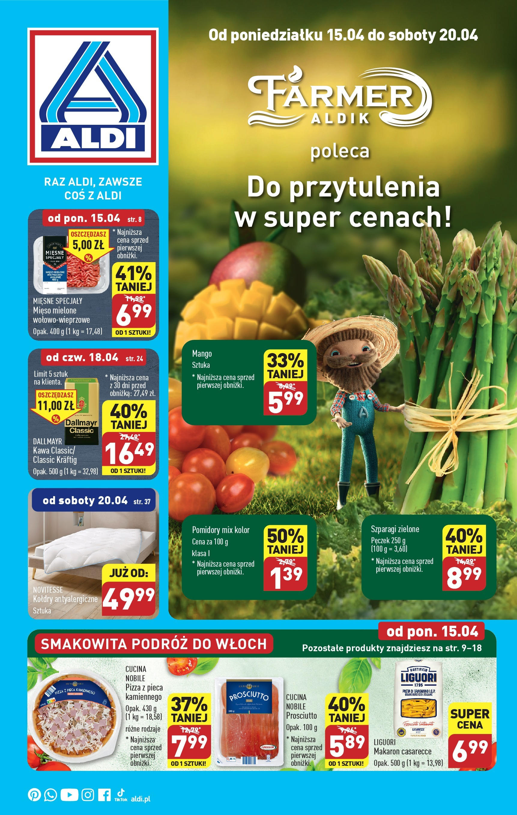Aldi Gazetka ważna od 15.04.2024 do 20.04.2024 strona 1