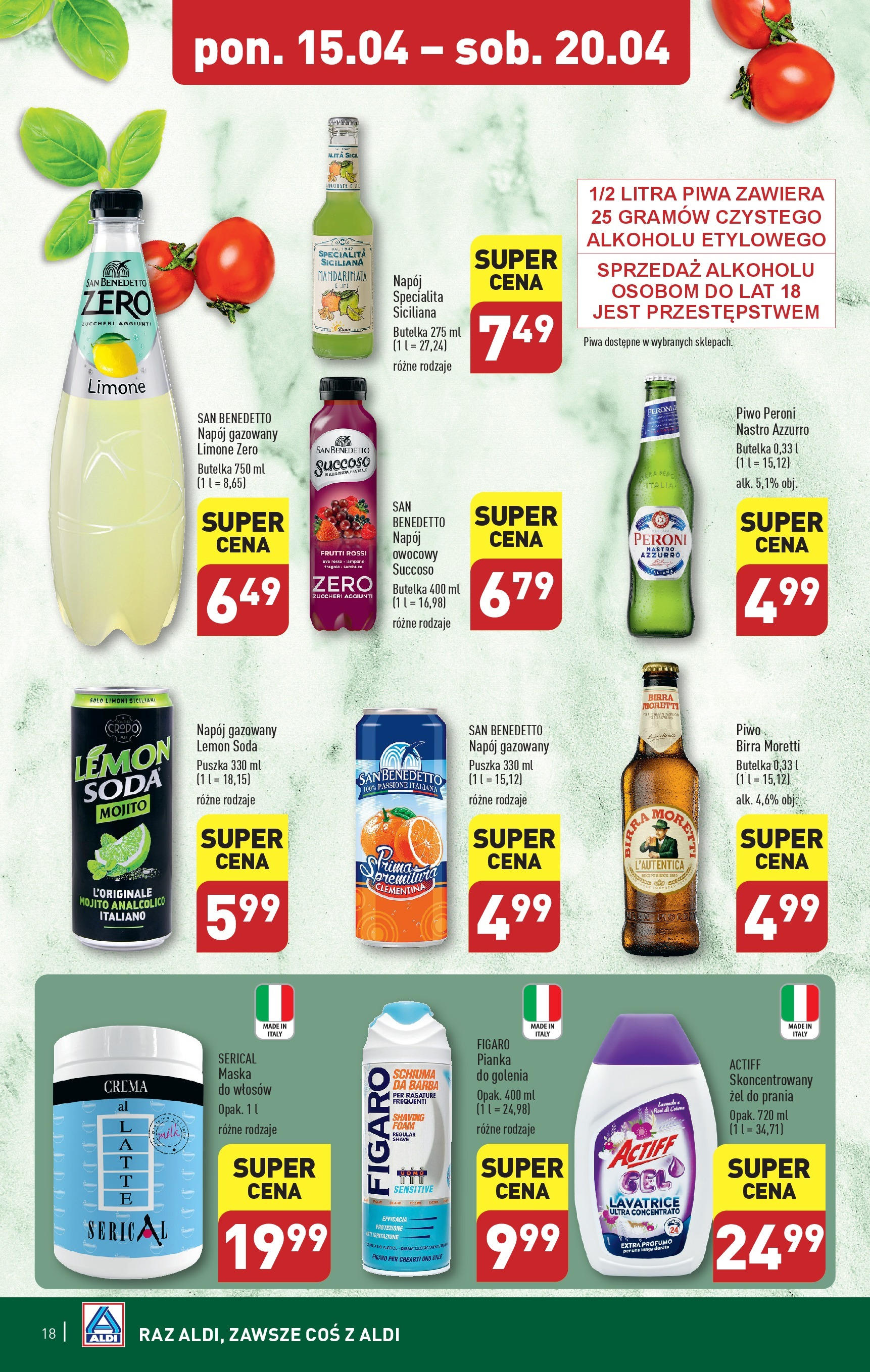 Aldi Gazetka ważna od 15.04.2024 do 20.04.2024 strona 14