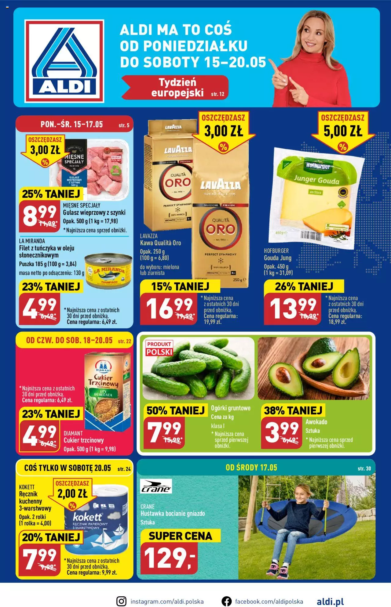 Aldi Gazetka ważna od 15.05.2023 do 20.05.2023 strona 1