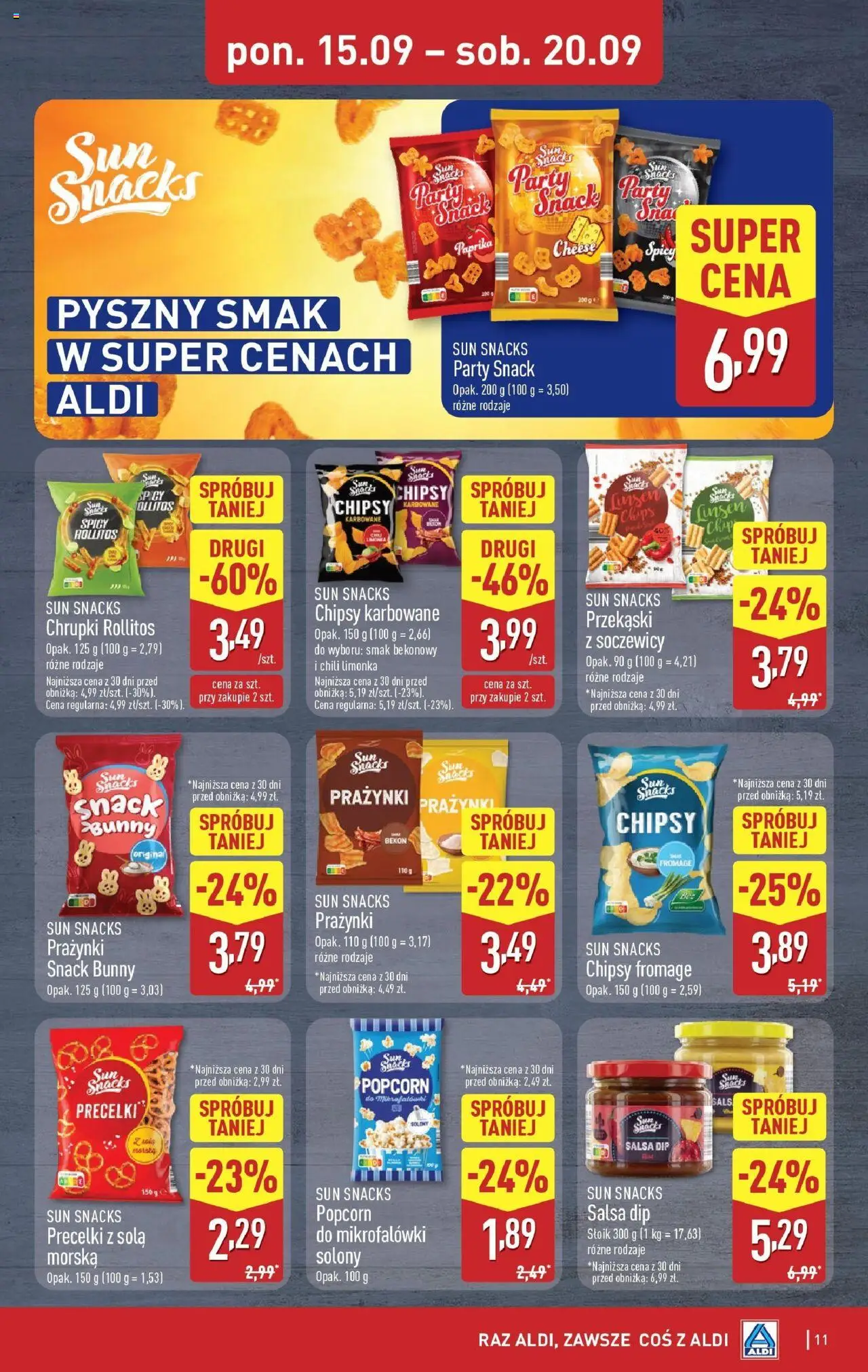 Aldi  Gazetka ważna od 15.09.2025 do soboty 20.09.2025 strona 11