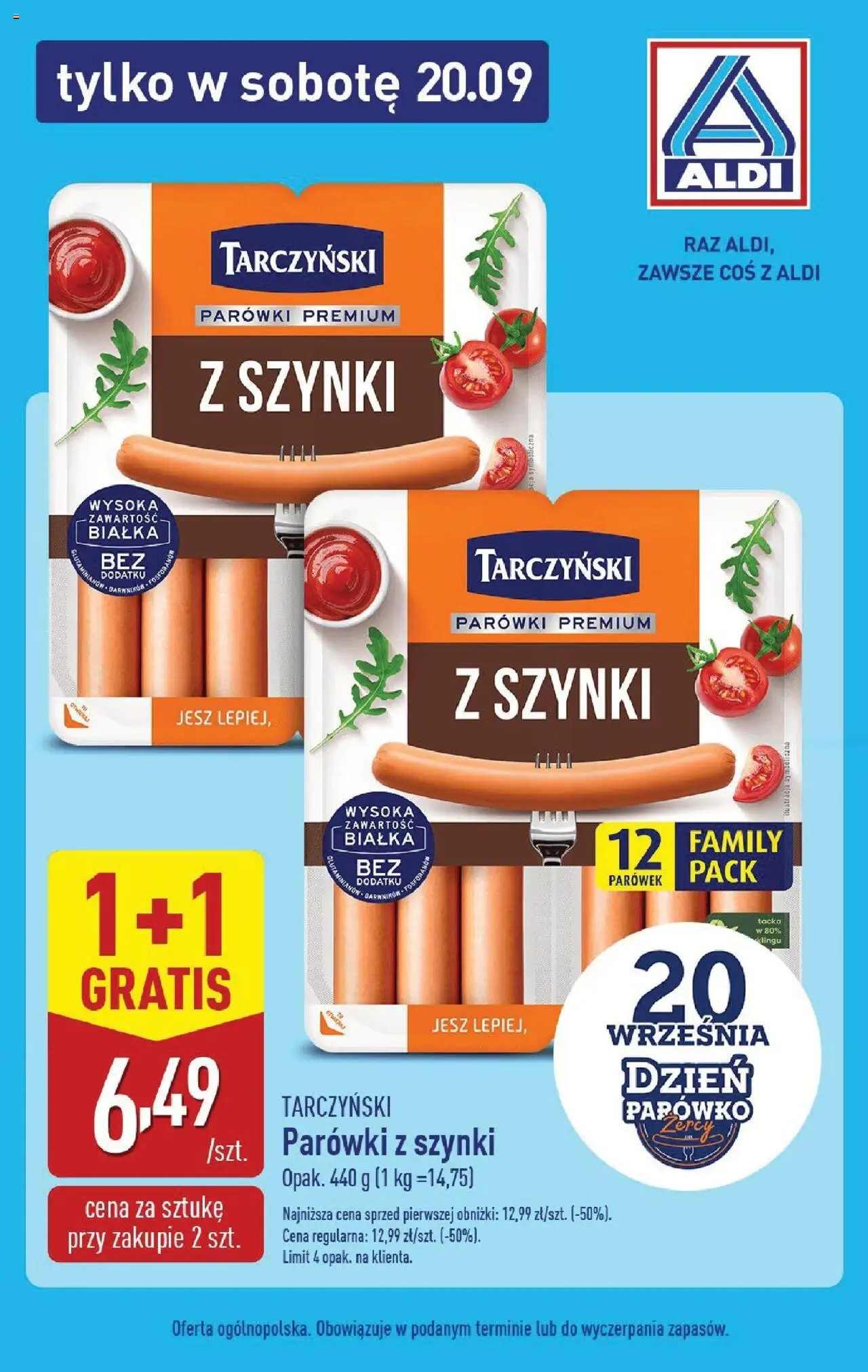 Aldi  Gazetka ważna od 15.09.2025 do soboty 20.09.2025 strona 12