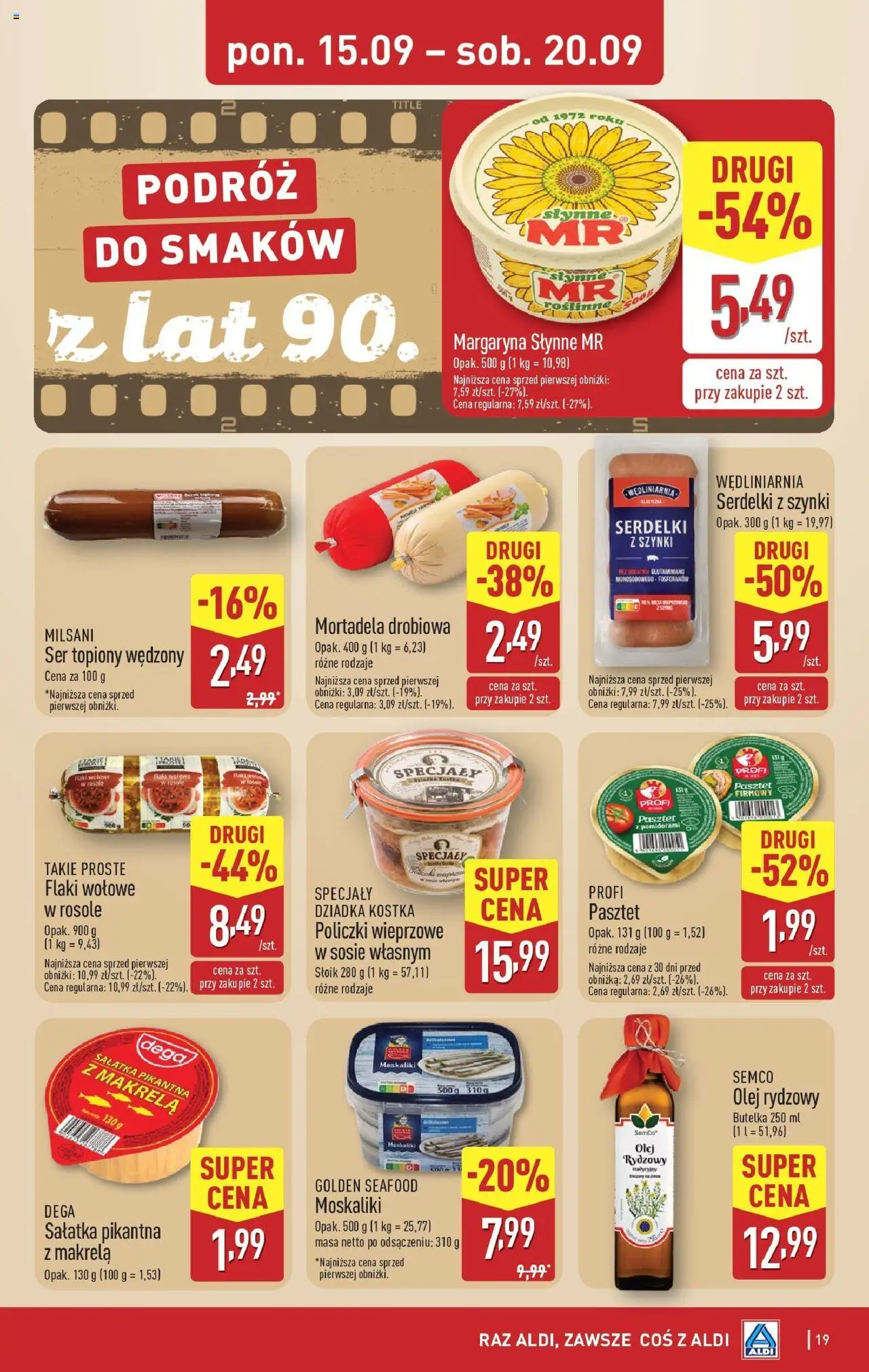 Aldi  Gazetka ważna od 15.09.2025 do soboty 20.09.2025 strona 19