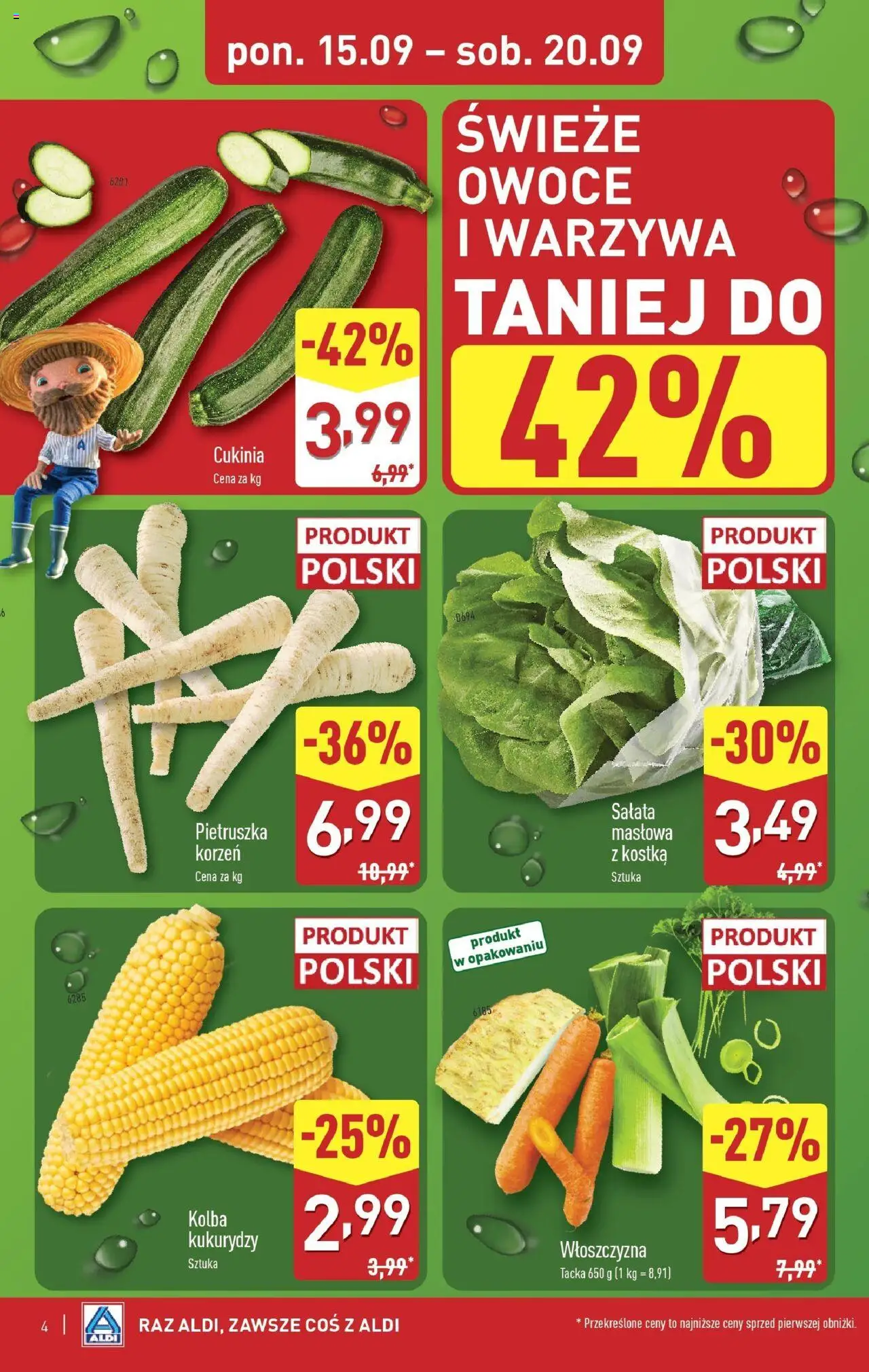 Aldi  Gazetka ważna od 15.09.2025 do soboty 20.09.2025 strona 4