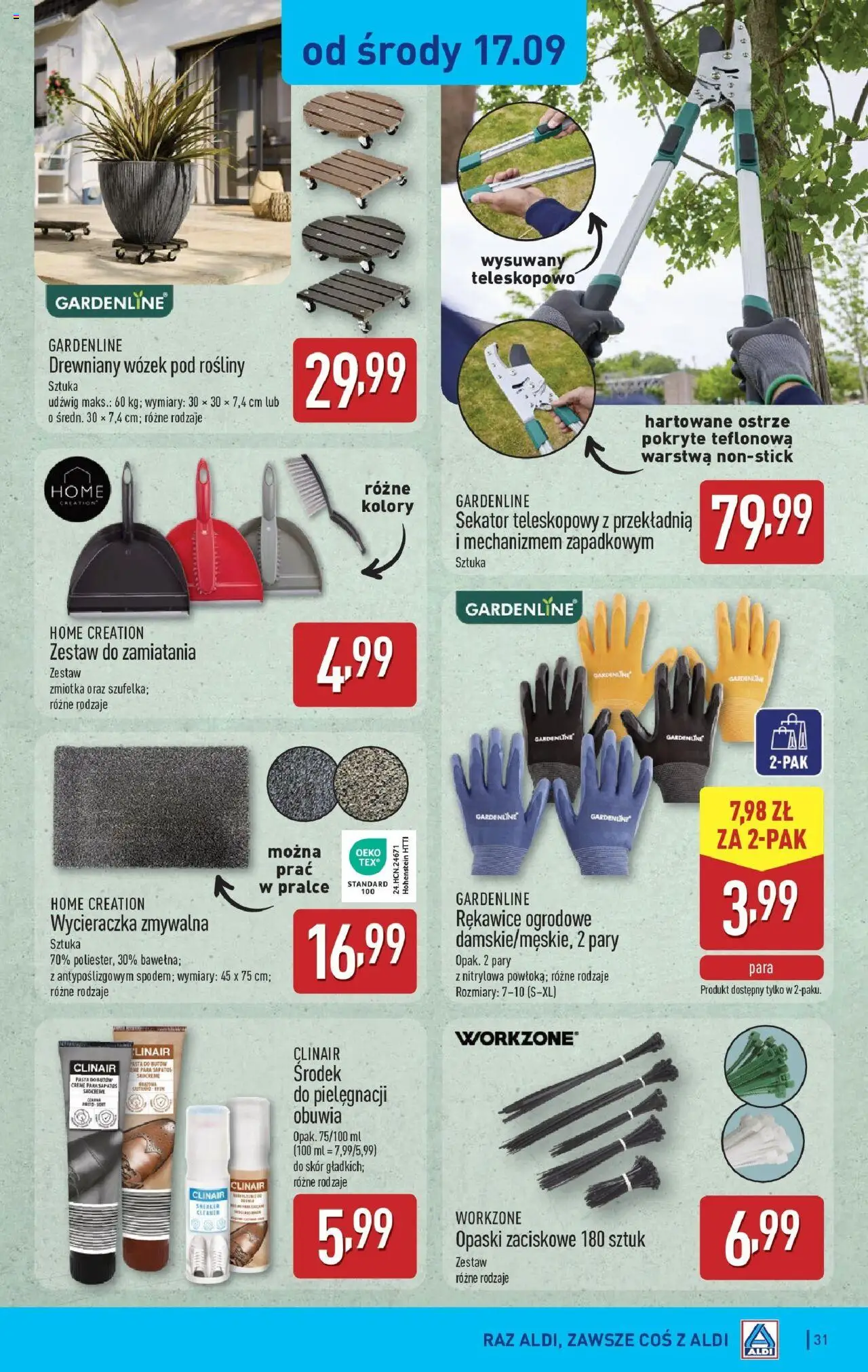 Aldi  Gazetka ważna od 15.09.2025 do soboty 20.09.2025 strona 31