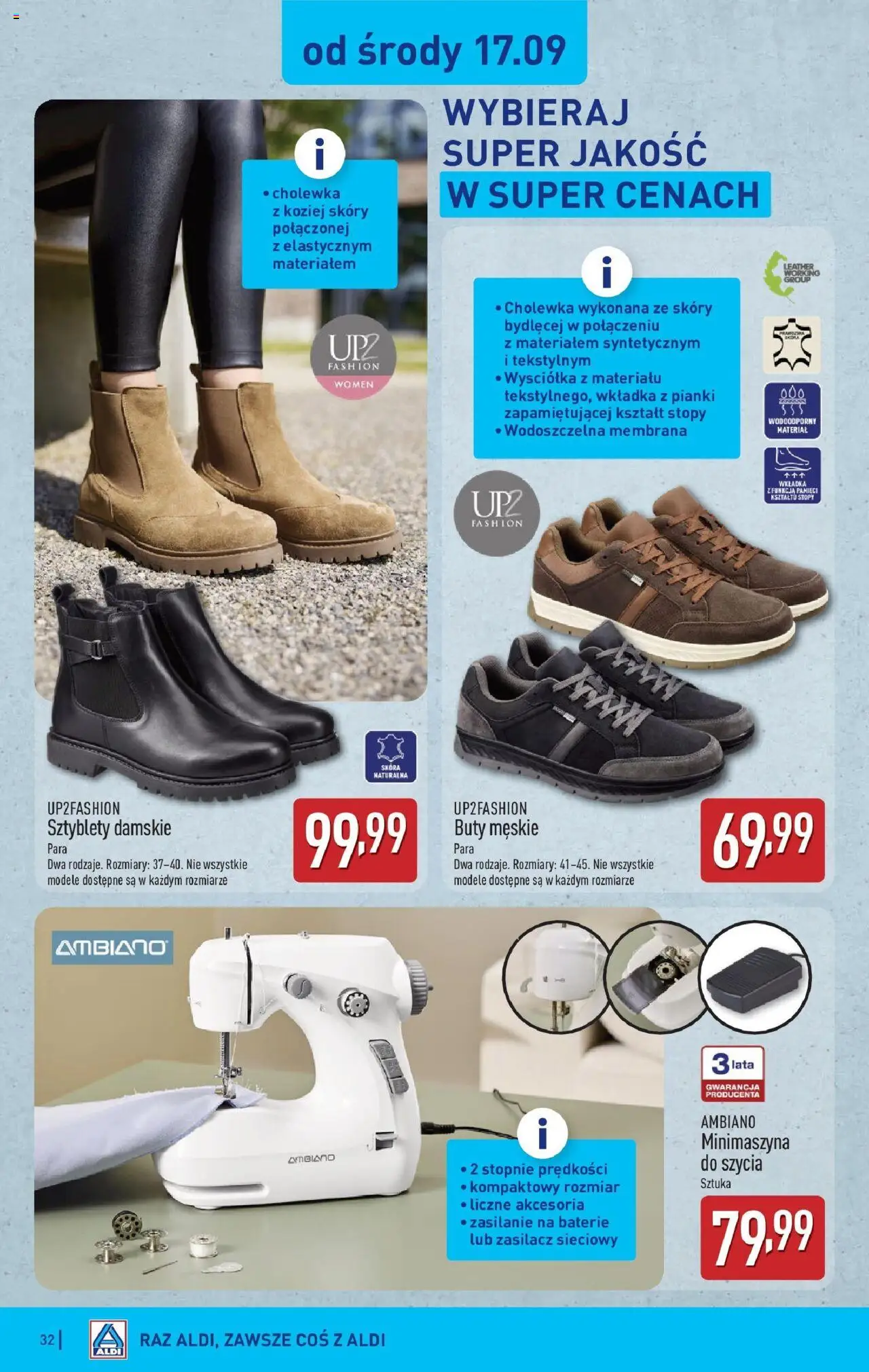 Aldi  Gazetka ważna od 15.09.2025 do soboty 20.09.2025 strona 32