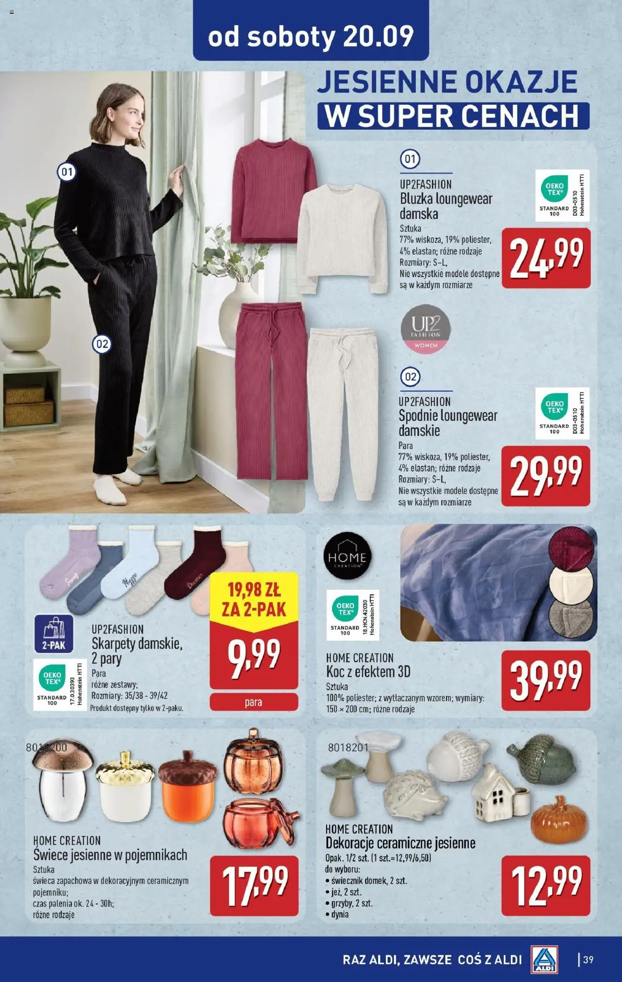 Aldi  Gazetka ważna od 15.09.2025 do soboty 20.09.2025 strona 39