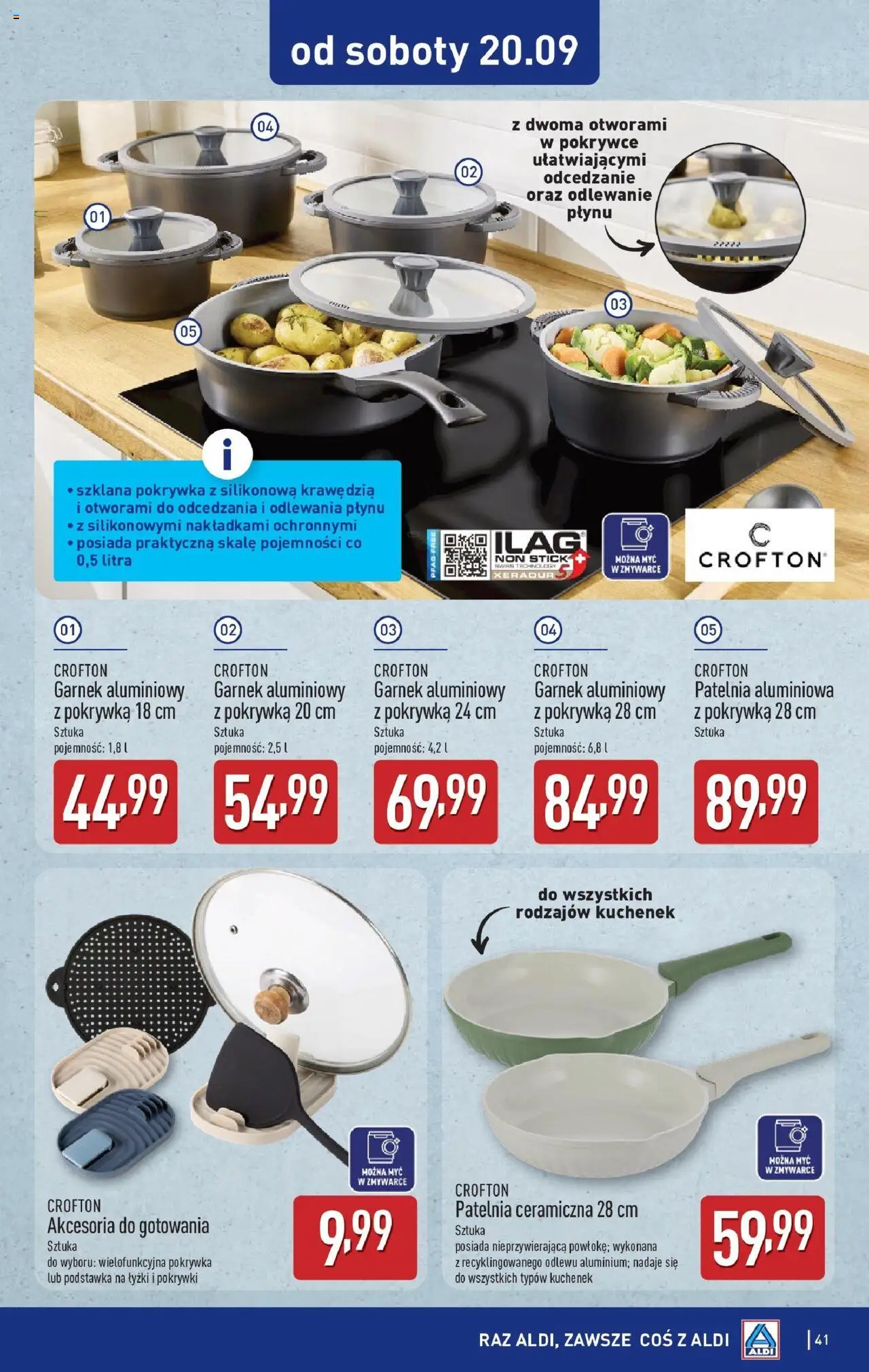 Aldi  Gazetka ważna od 15.09.2025 do soboty 20.09.2025 strona 41