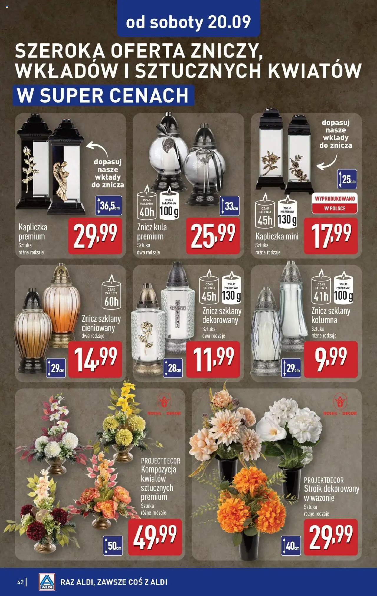Aldi  Gazetka ważna od 15.09.2025 do soboty 20.09.2025 strona 42