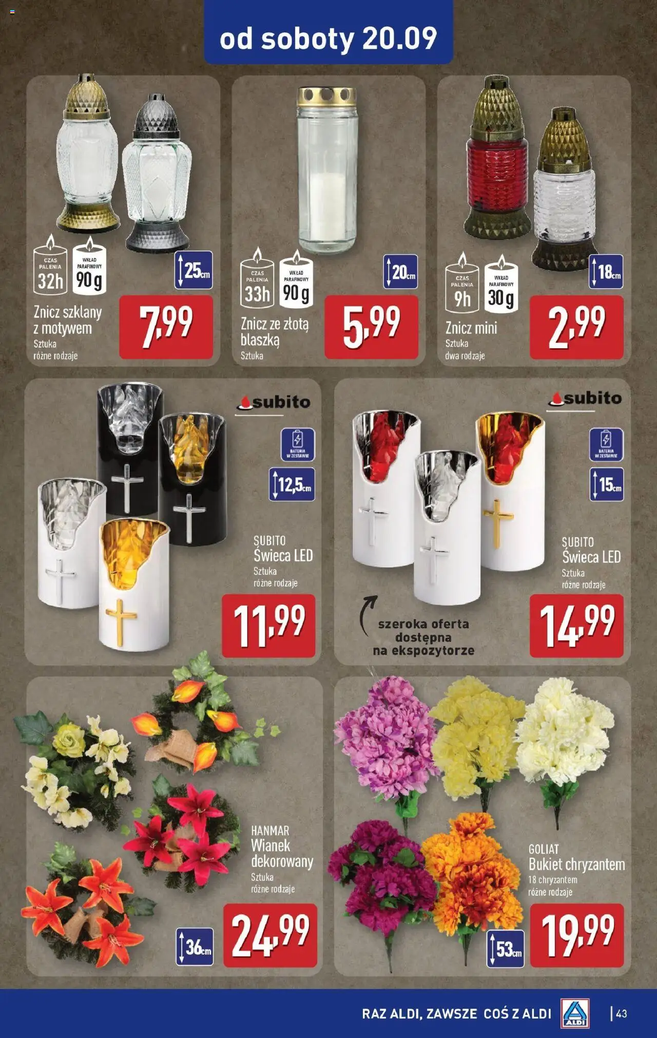 Aldi  Gazetka ważna od 15.09.2025 do soboty 20.09.2025 strona 43