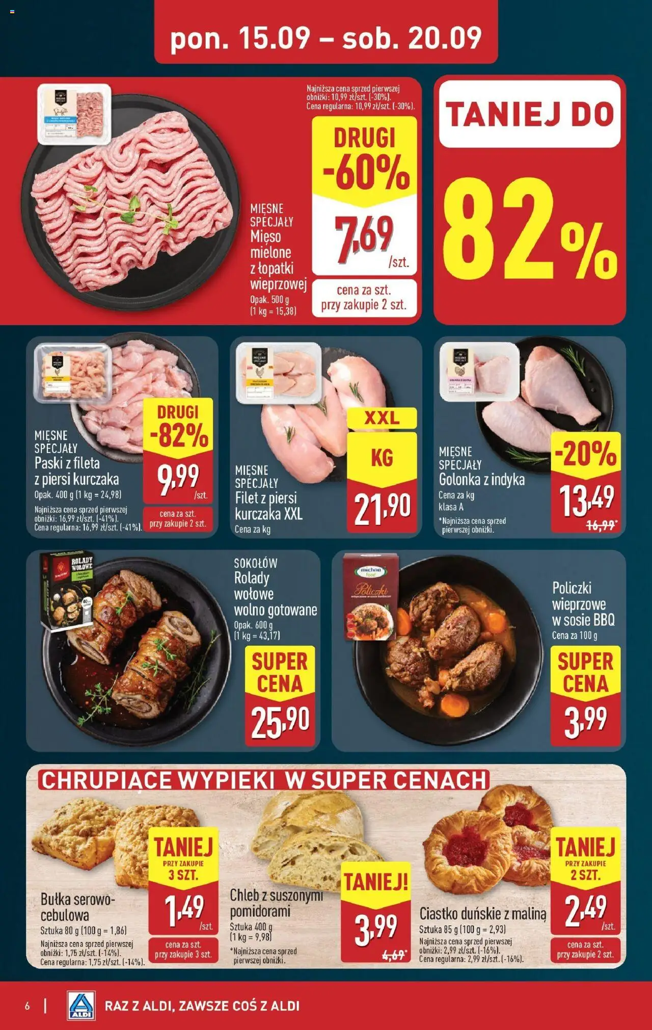 Aldi  Gazetka ważna od 15.09.2025 do soboty 20.09.2025 strona 6
